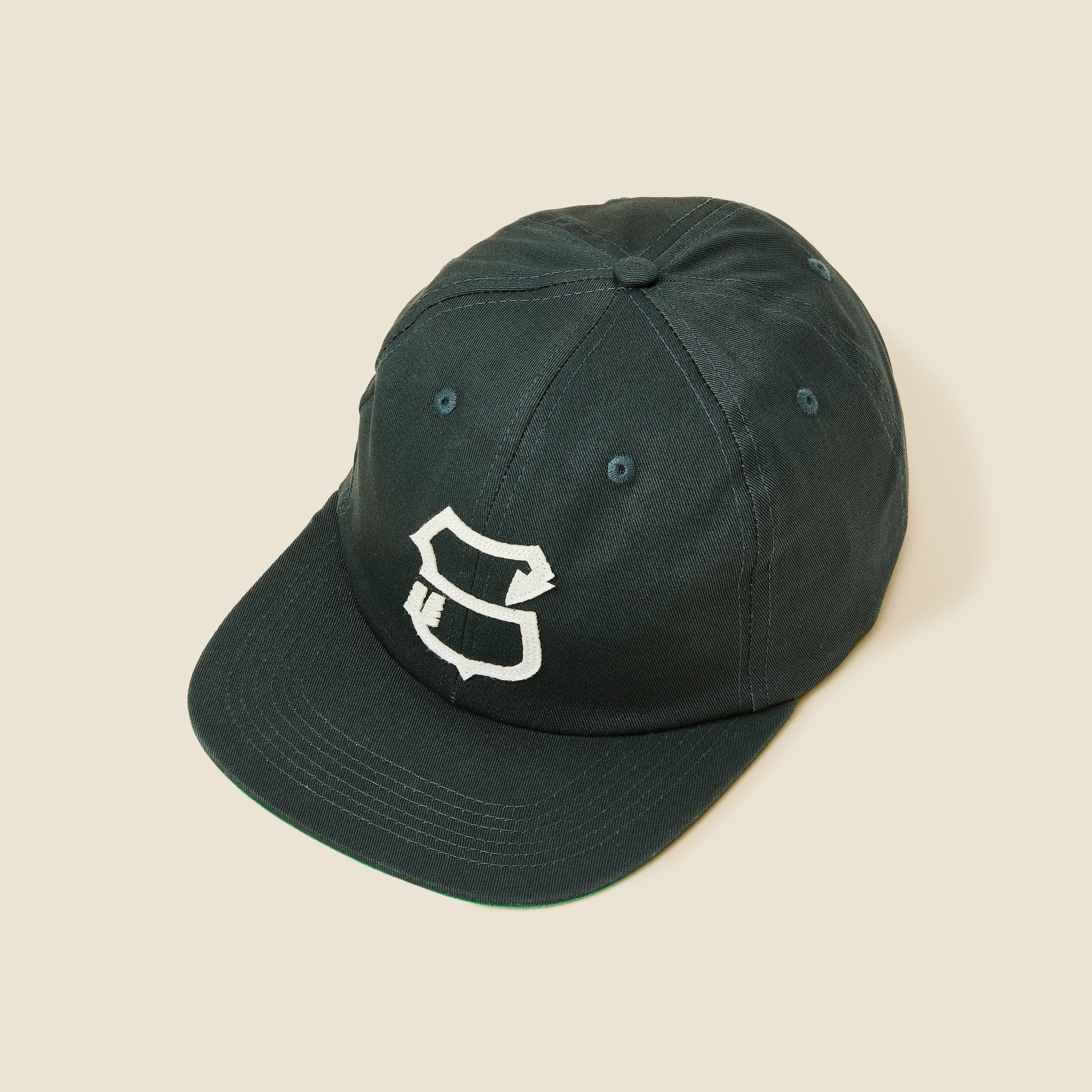 Forest Green Retro Golf Snap-Back Hat