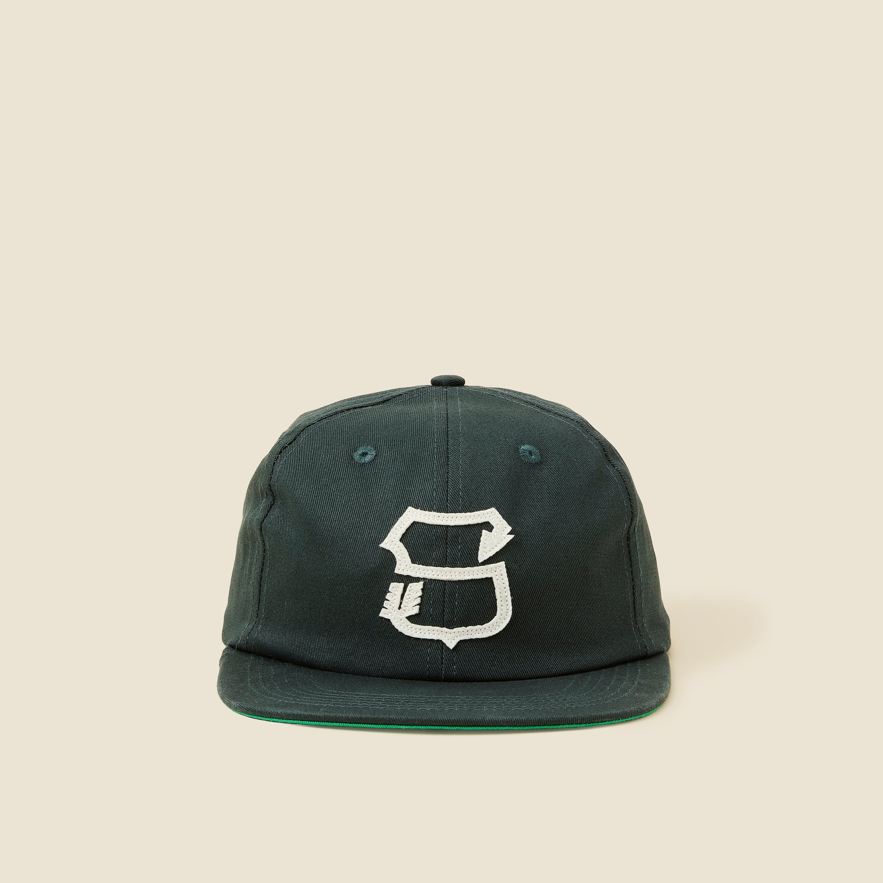 Forest Green Retro Golf Snap-Back Hat