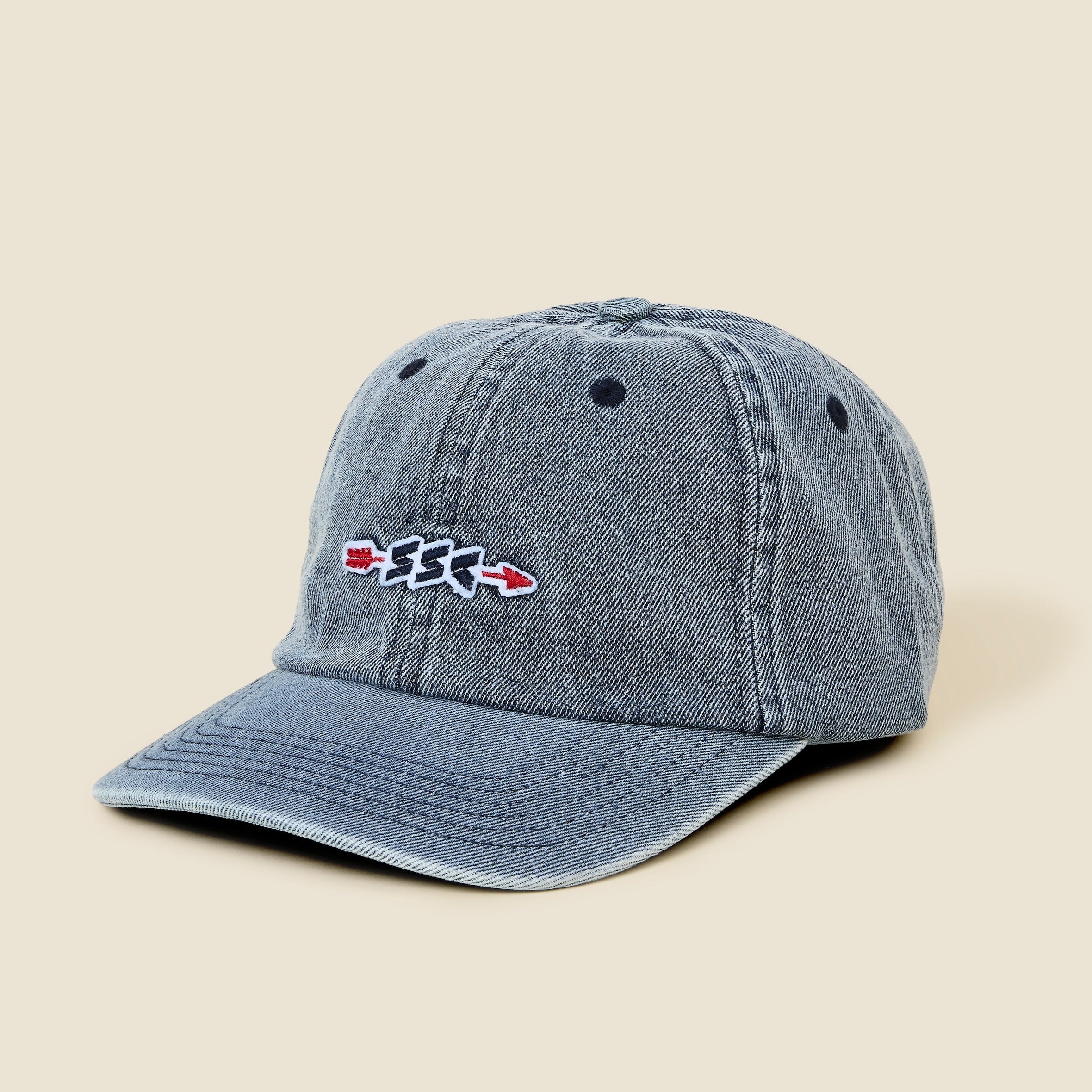 Color Denim 6 Panel Cap　BLACK FADE s-l400.jpg