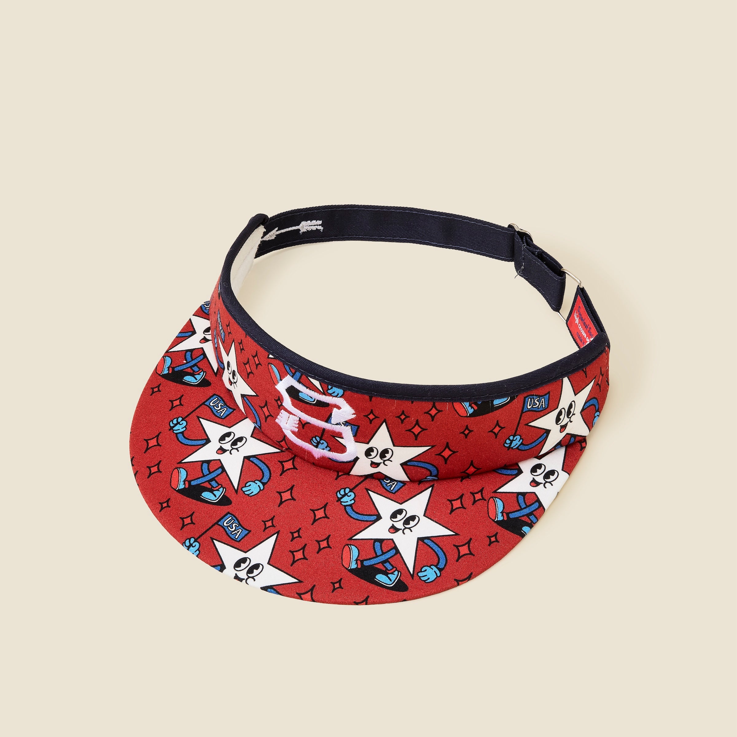USA Stars High Crown Visor