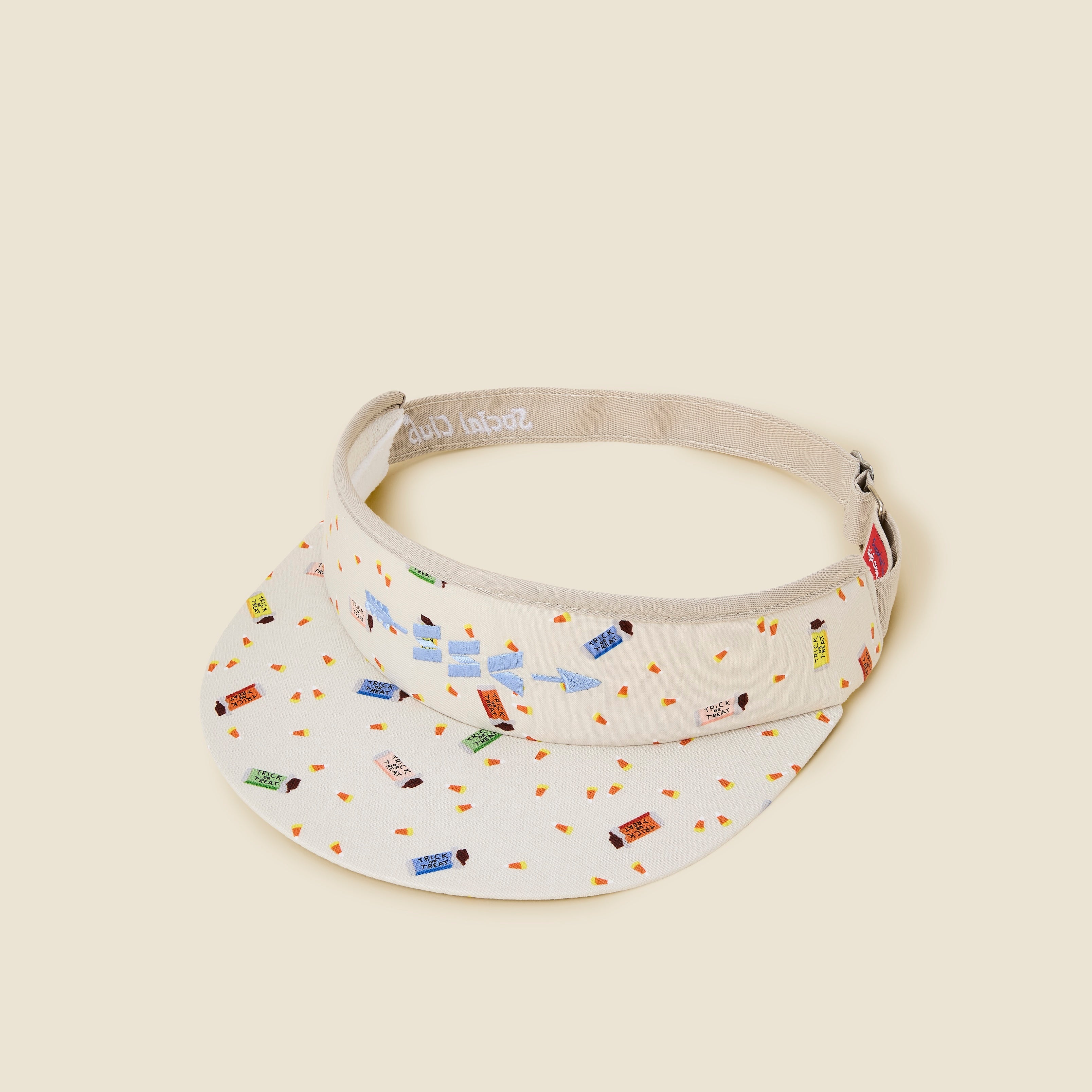 Trick or Treat High Crown Visor