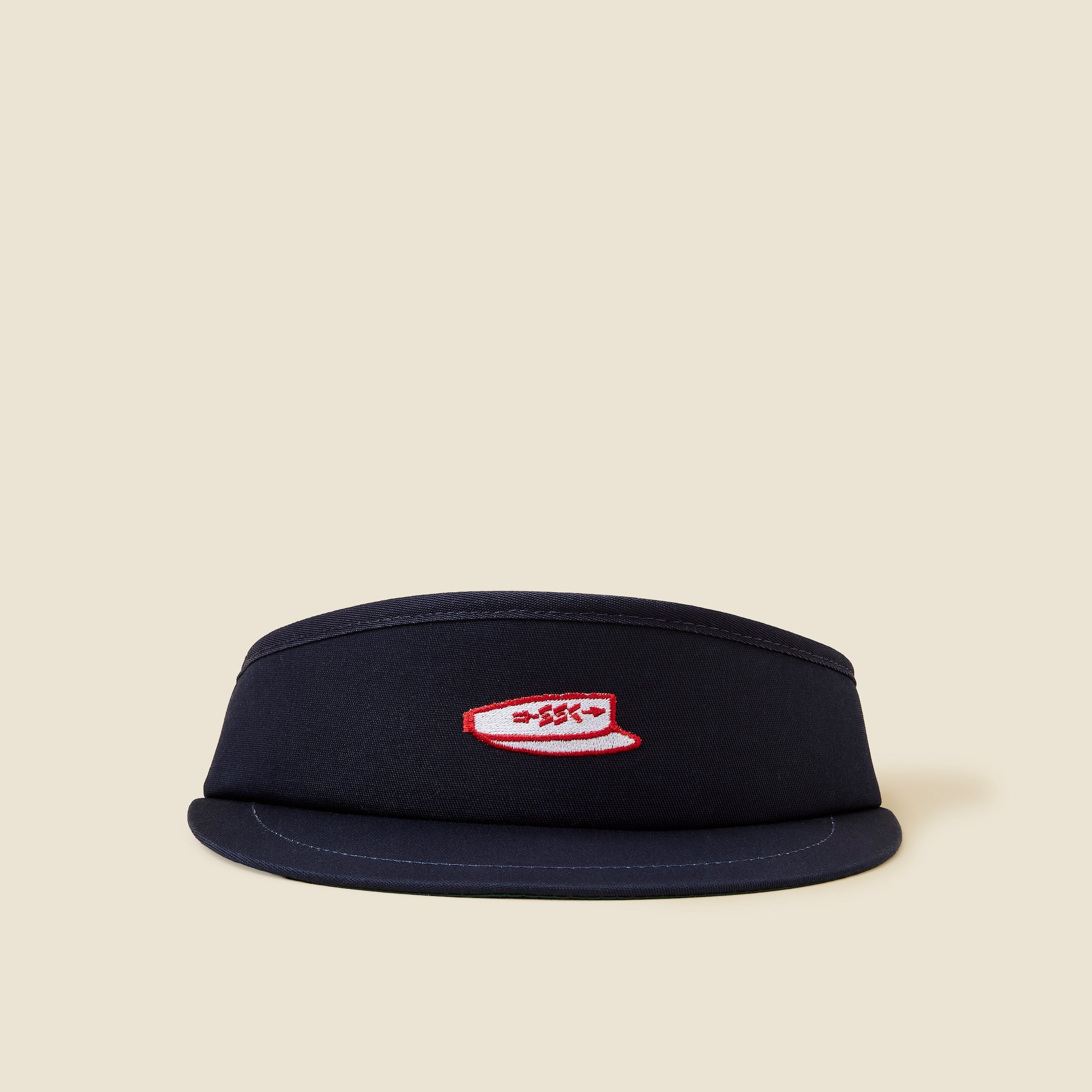 TV on TV Navy & Red Visor