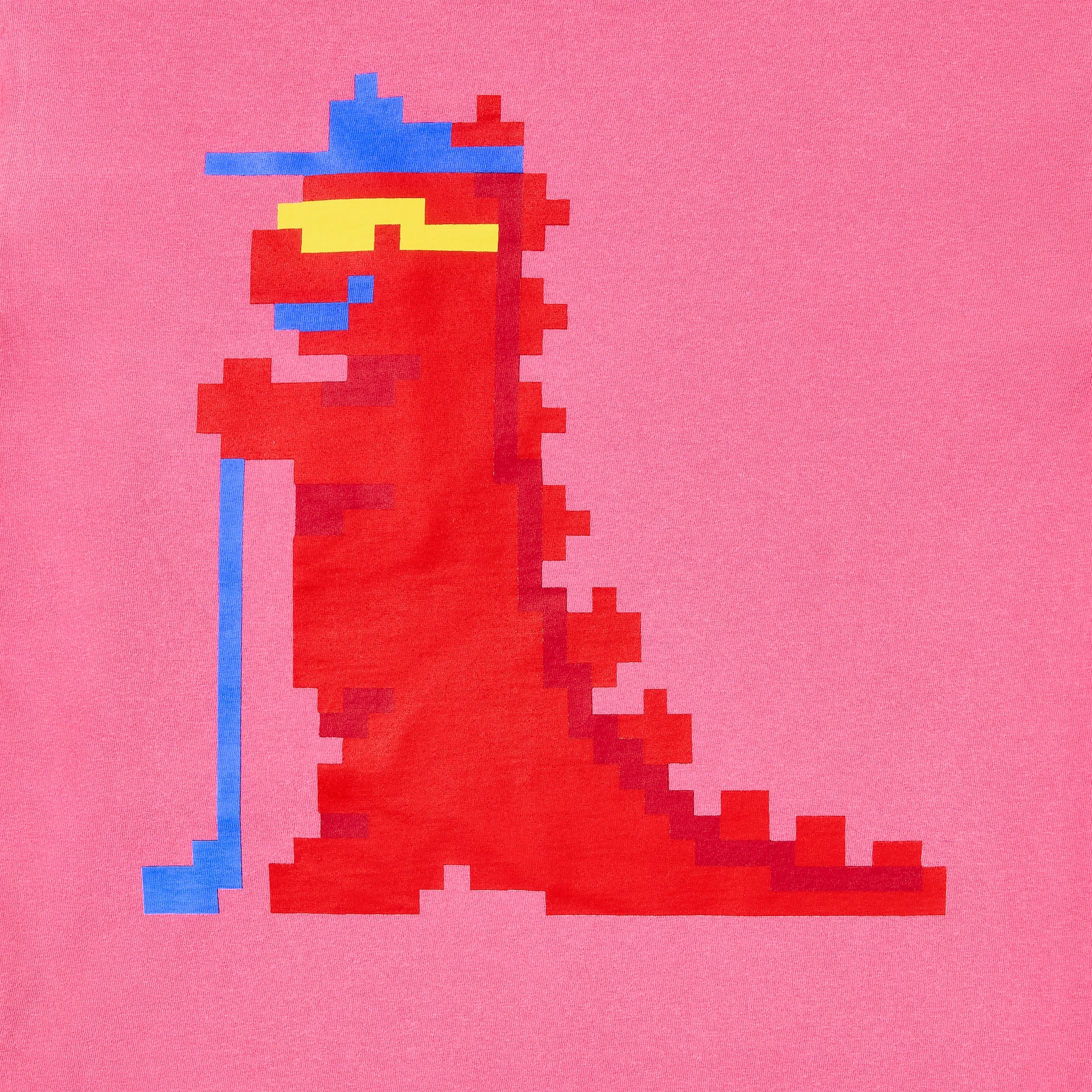 8-Bit Tourasaurus Long Sleeve T-Shirt