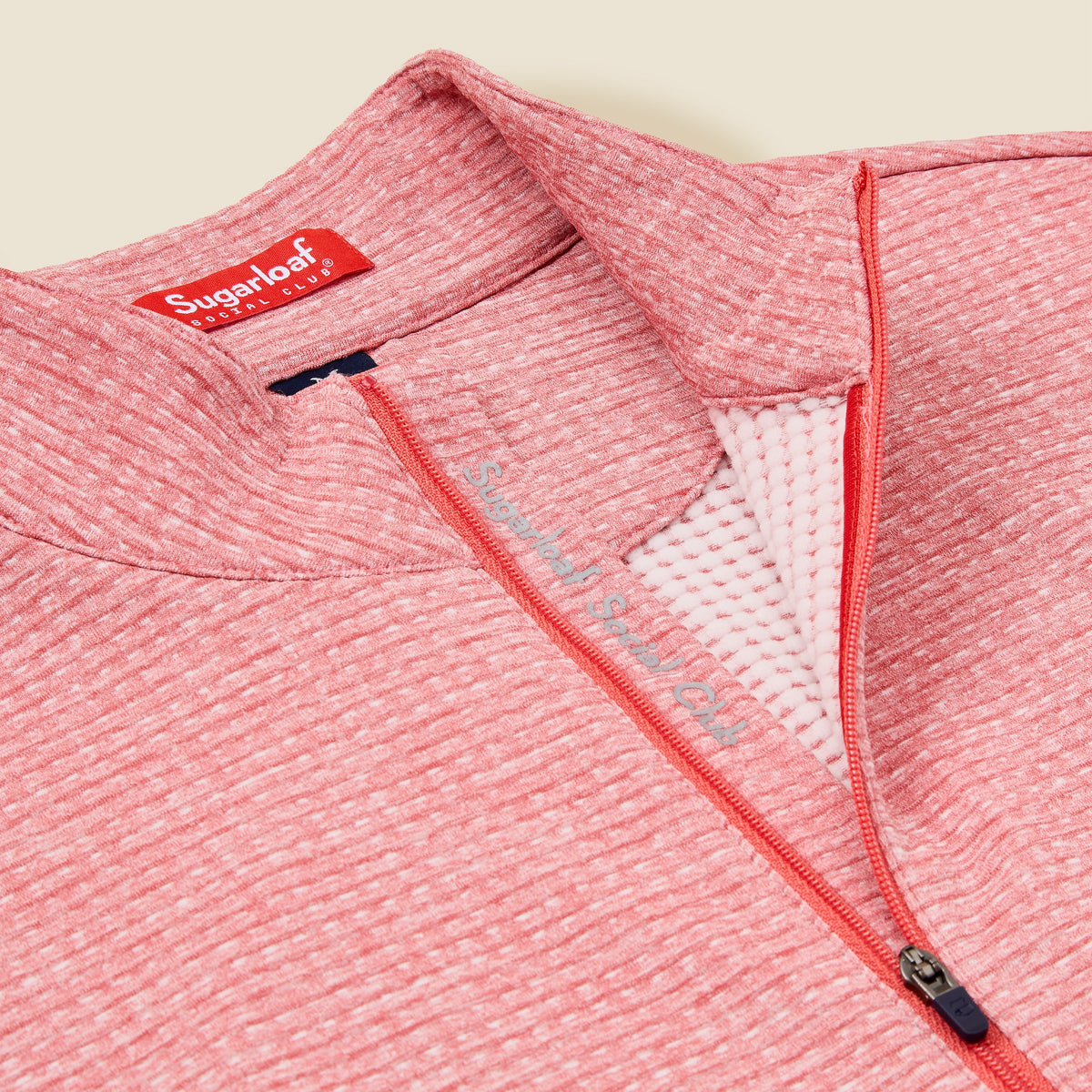 Grid Quarter-Zip