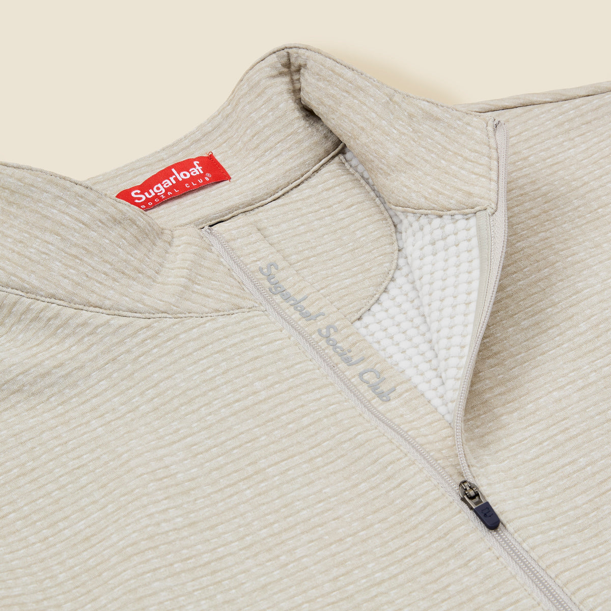 Grid Quarter-Zip