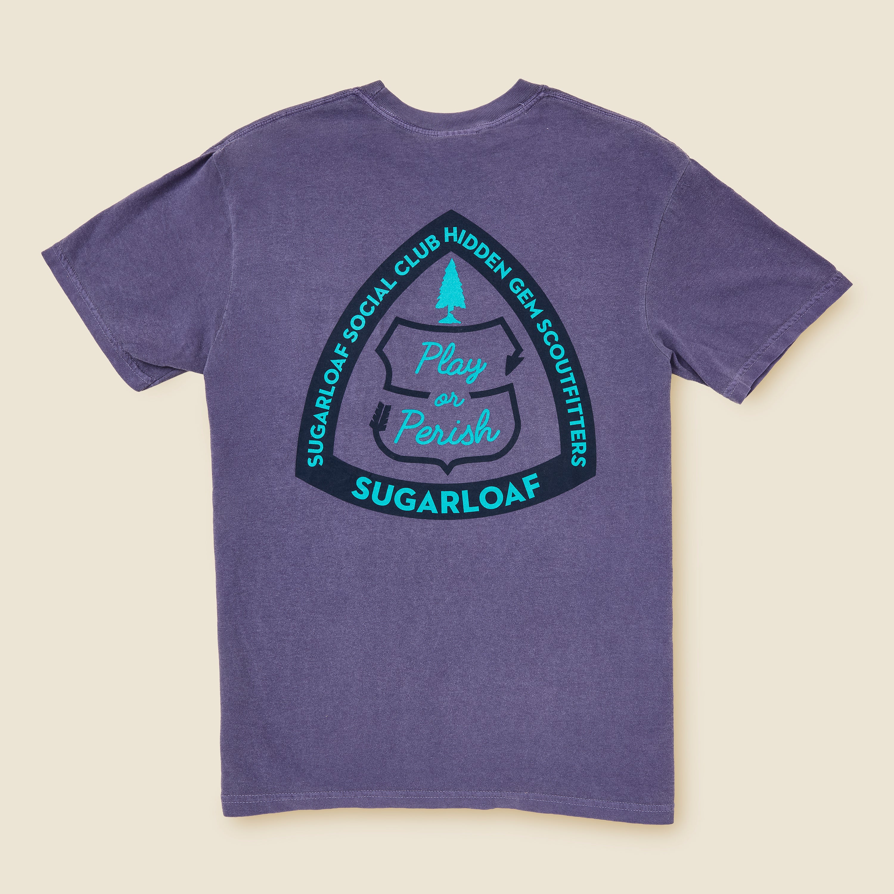 Play Or Perish Badge T-Shirt