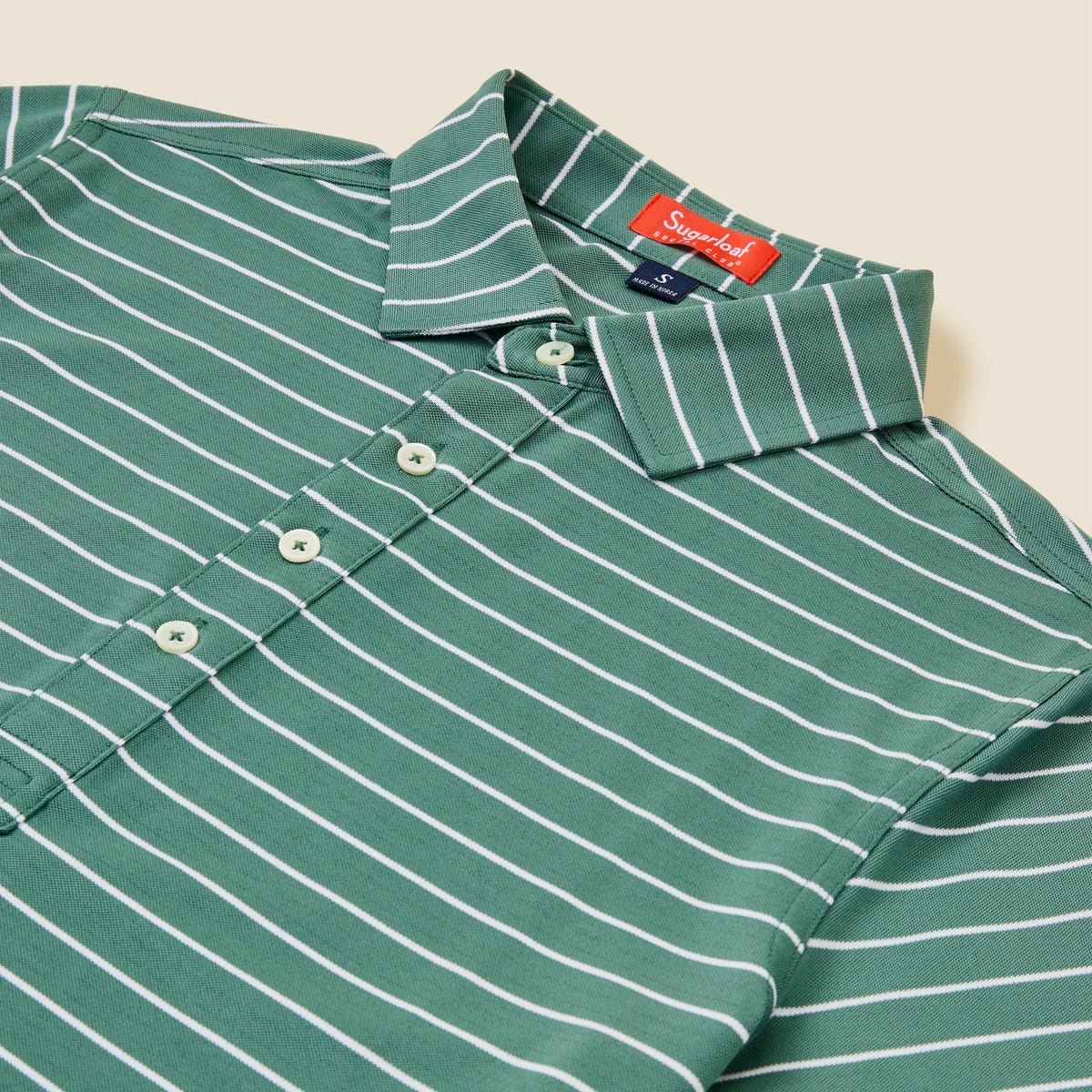 The Club Stripe Polo