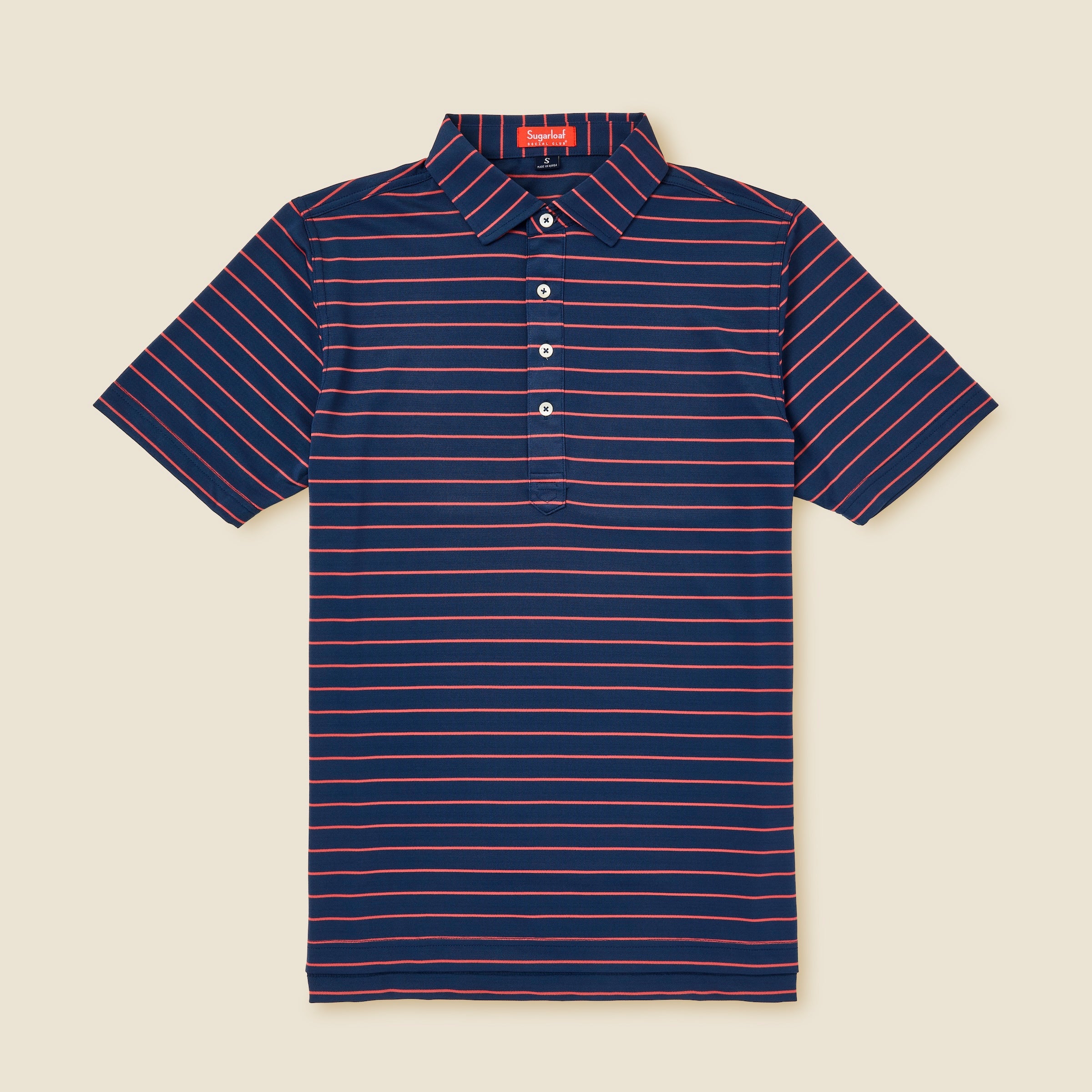 The Club Stripe Polo