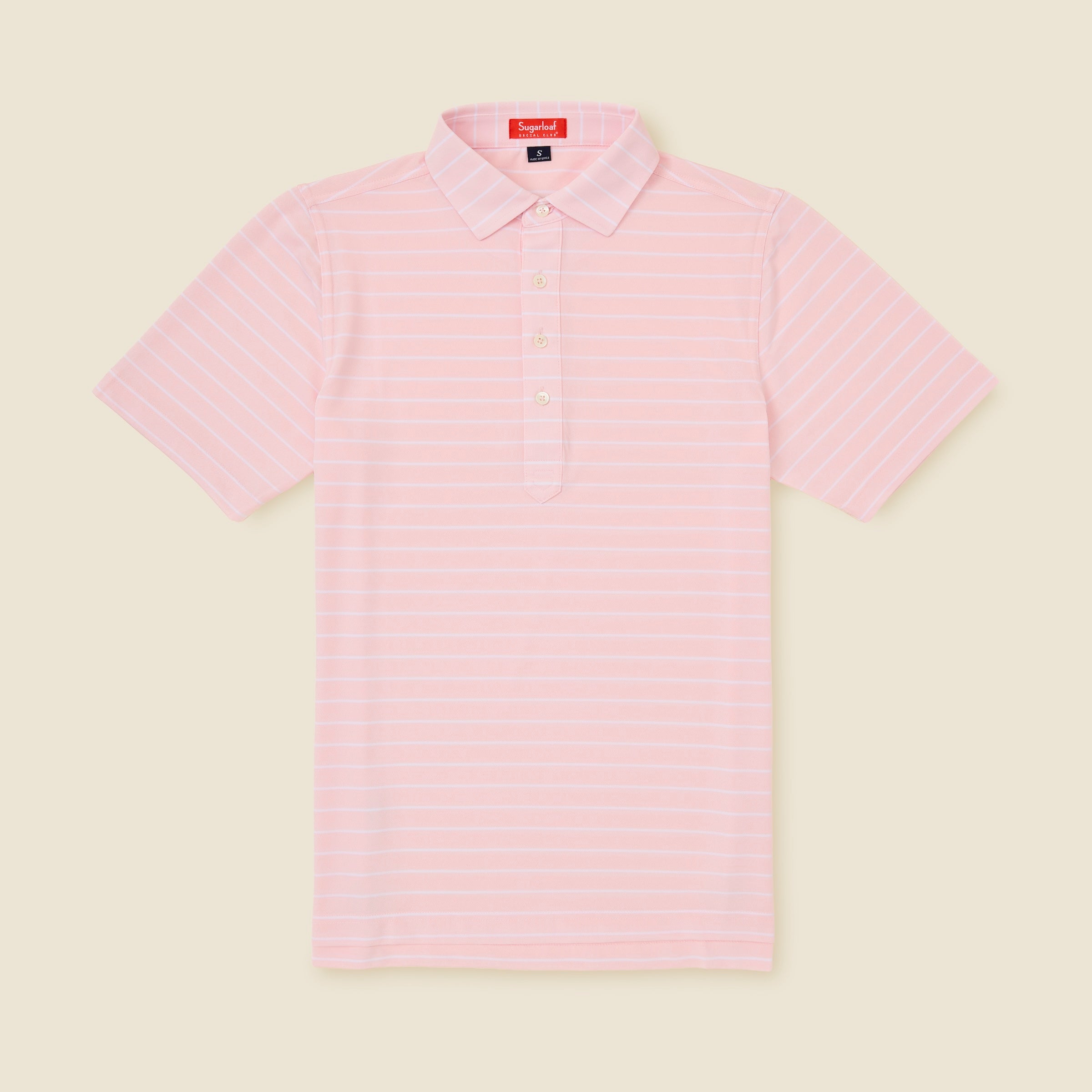 The Club Stripe Polo