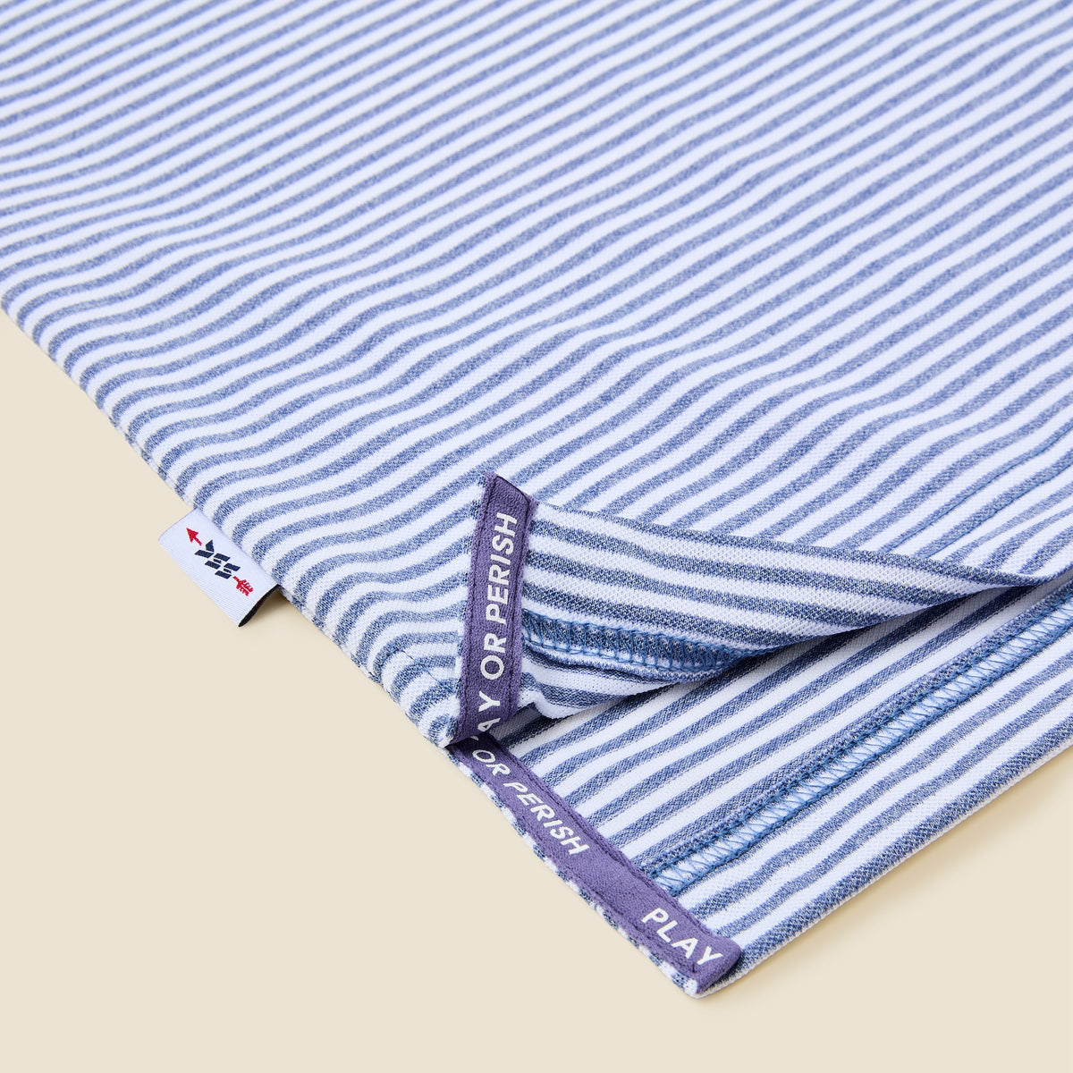 The Mini Stripe LS Polo