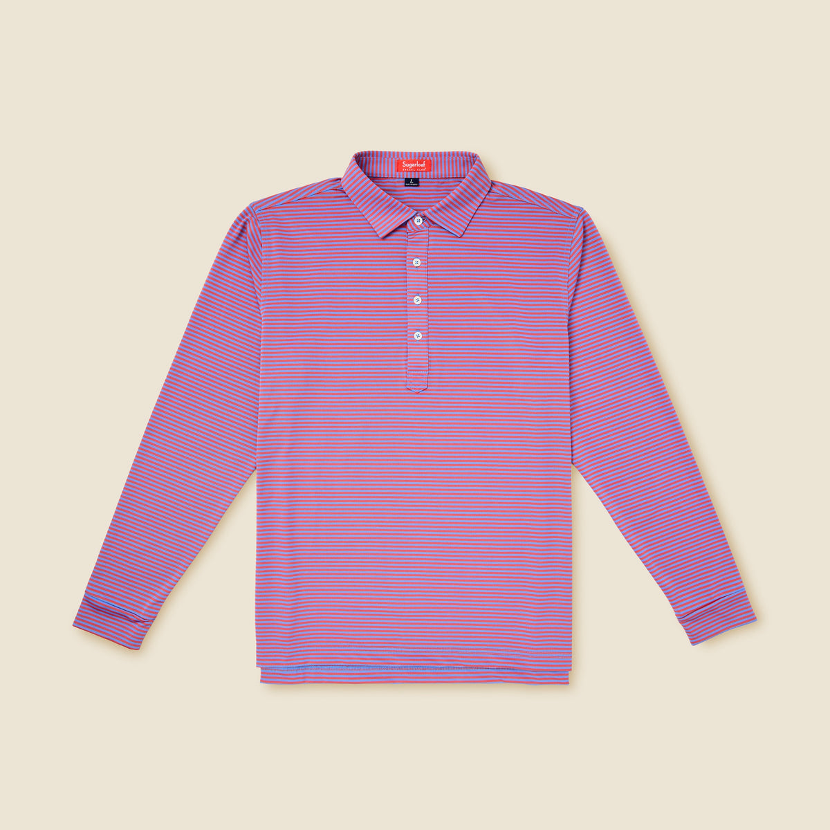 The Mini Stripe LS Polo