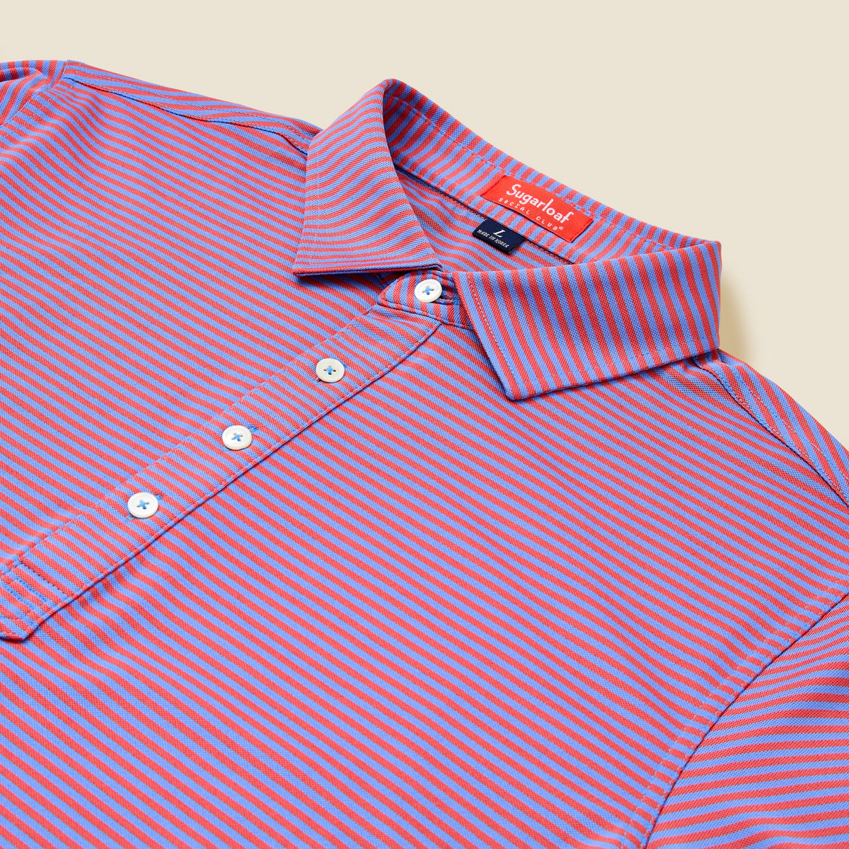 The Mini Stripe LS Polo