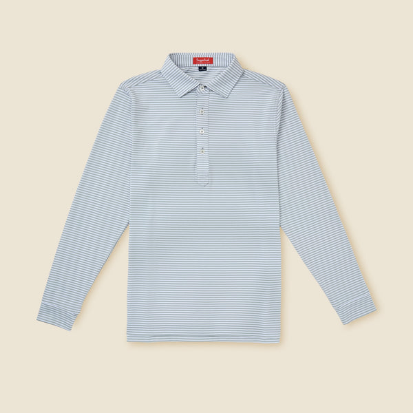 The Mini Stripe LS Polo