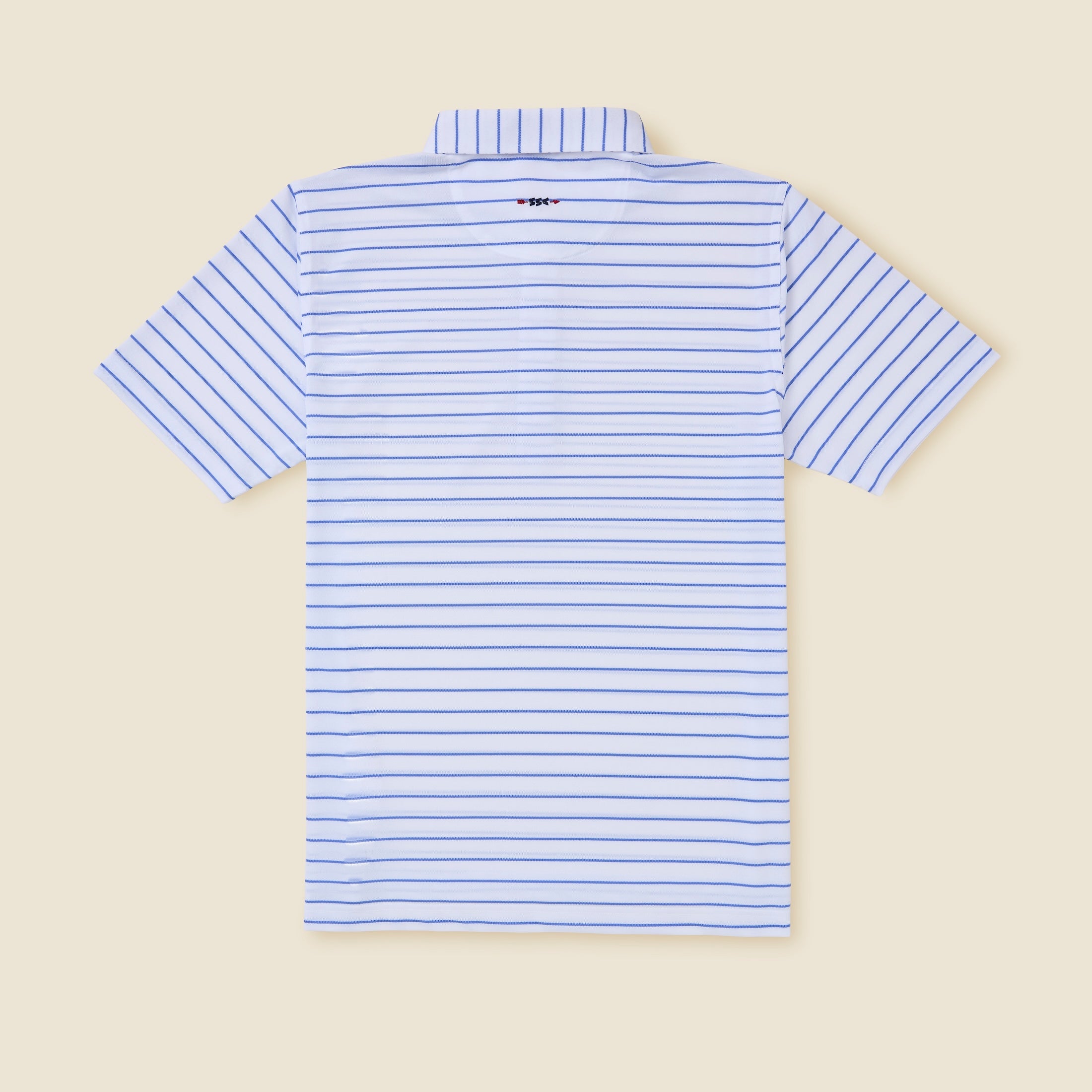 The Club Stripe Polo | Mens Pique Golf Polo