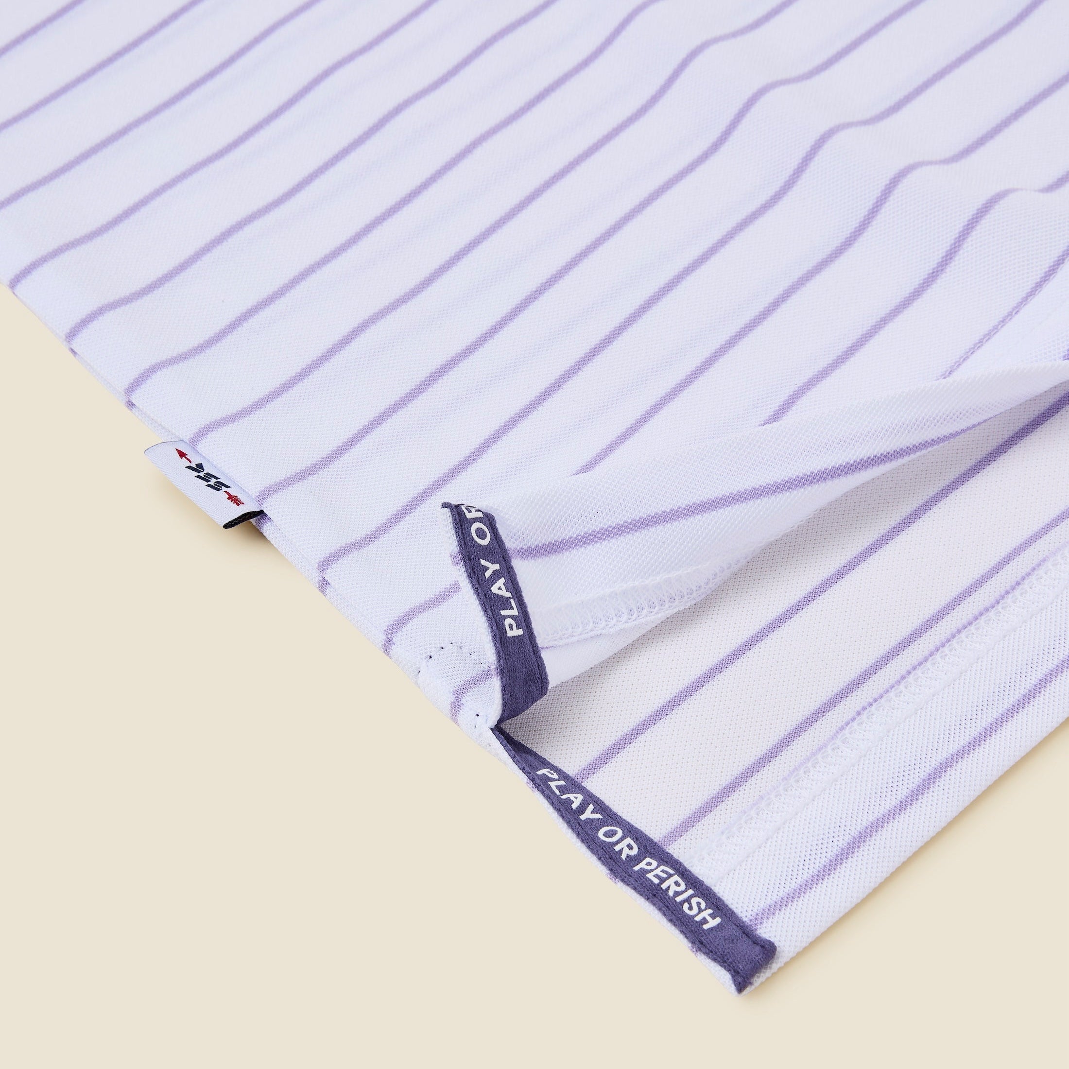 The Club Stripe Polo | Mens Pique Golf Polo