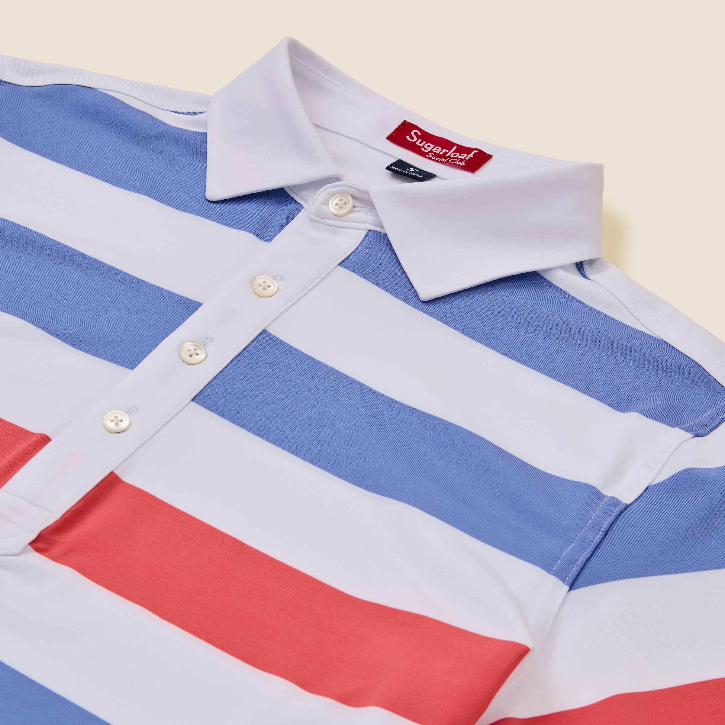 The Big Stripe Sport Polo