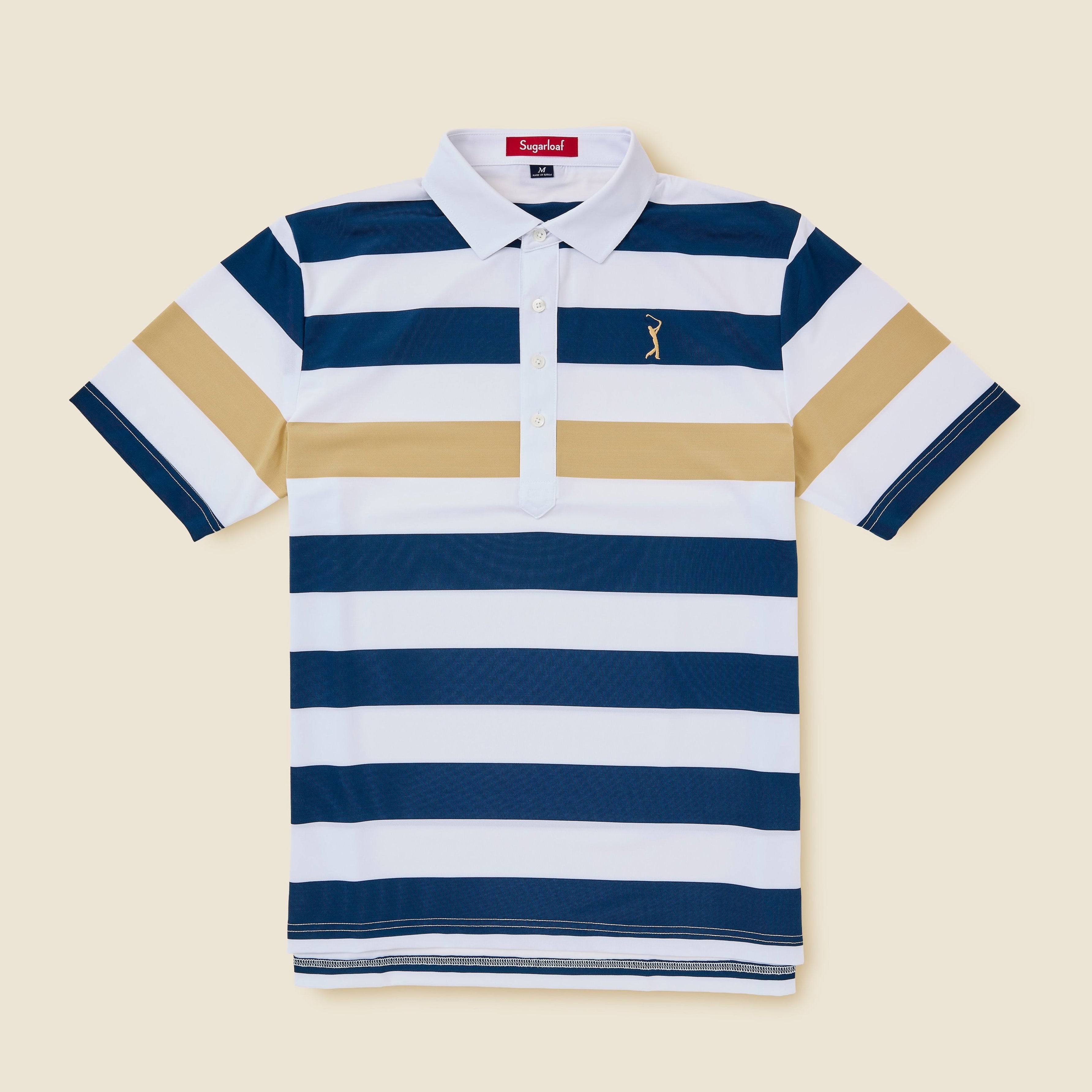THE PLAYERS x SSC "Major" Stripe Sport Polo