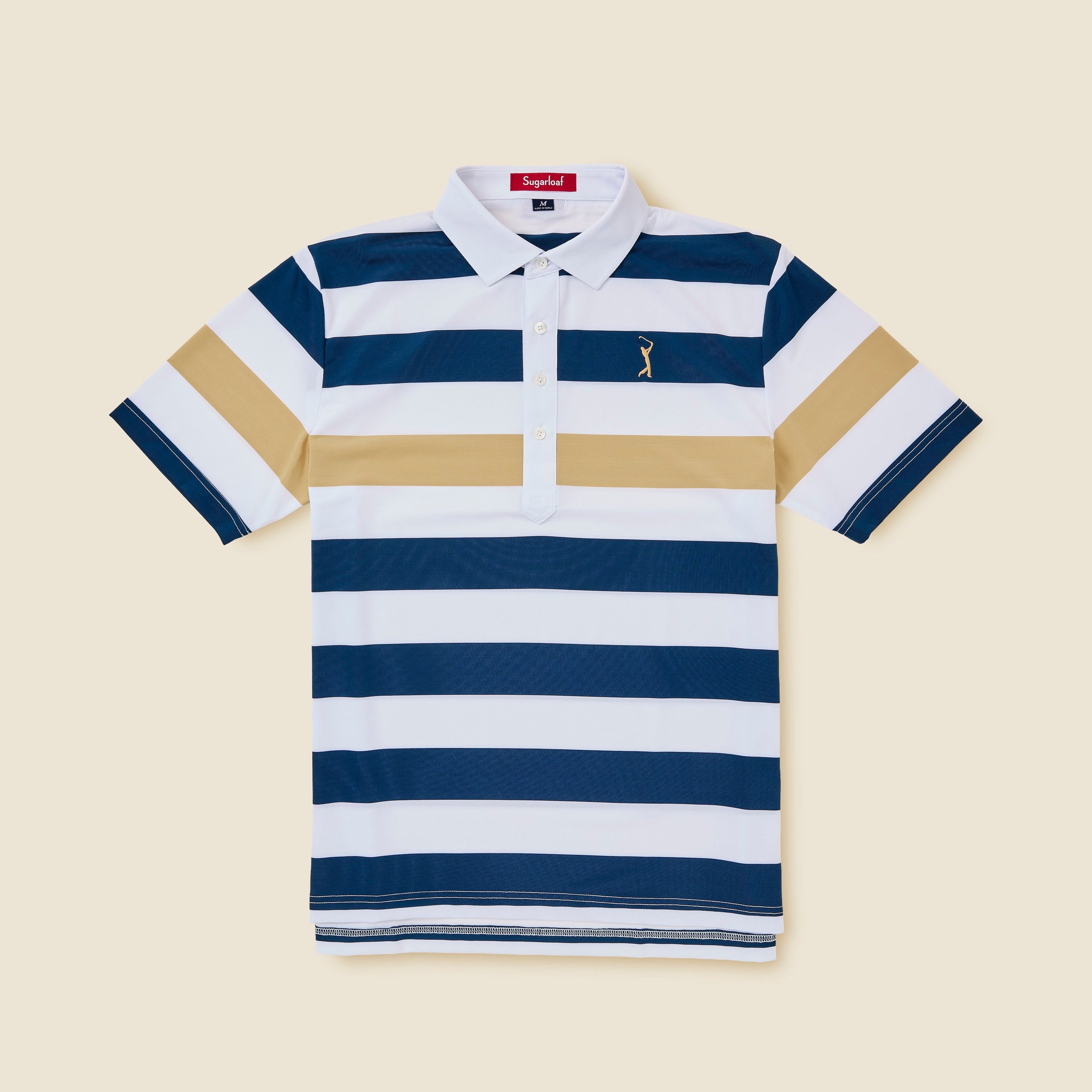 THE PLAYERS x SSC "Major" Stripe Sport Polo