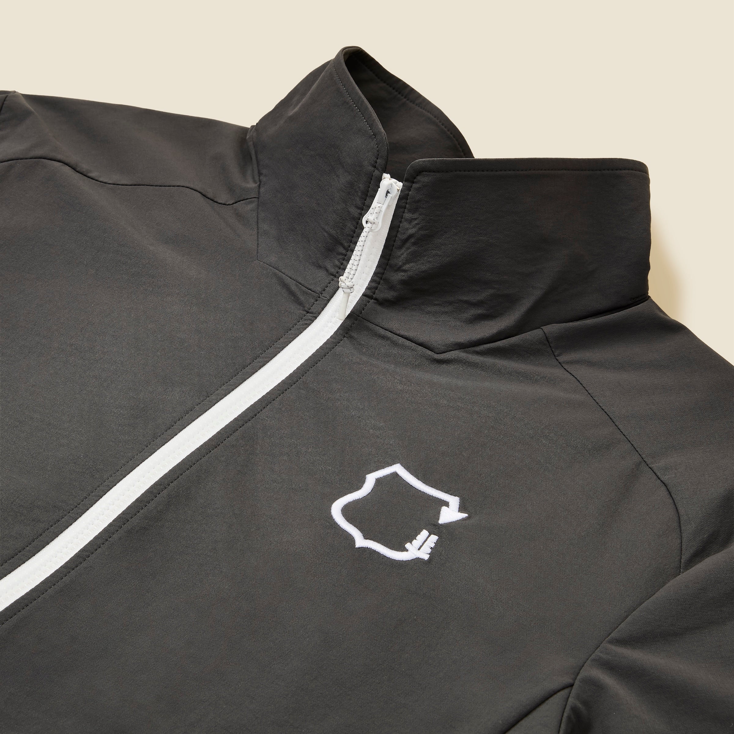 メンズウェア SSC x Clubhaus Windshirt - Charcoal SSC x Clubhaus Windshirt | Short-Sleeve Retro Golf Windshirt