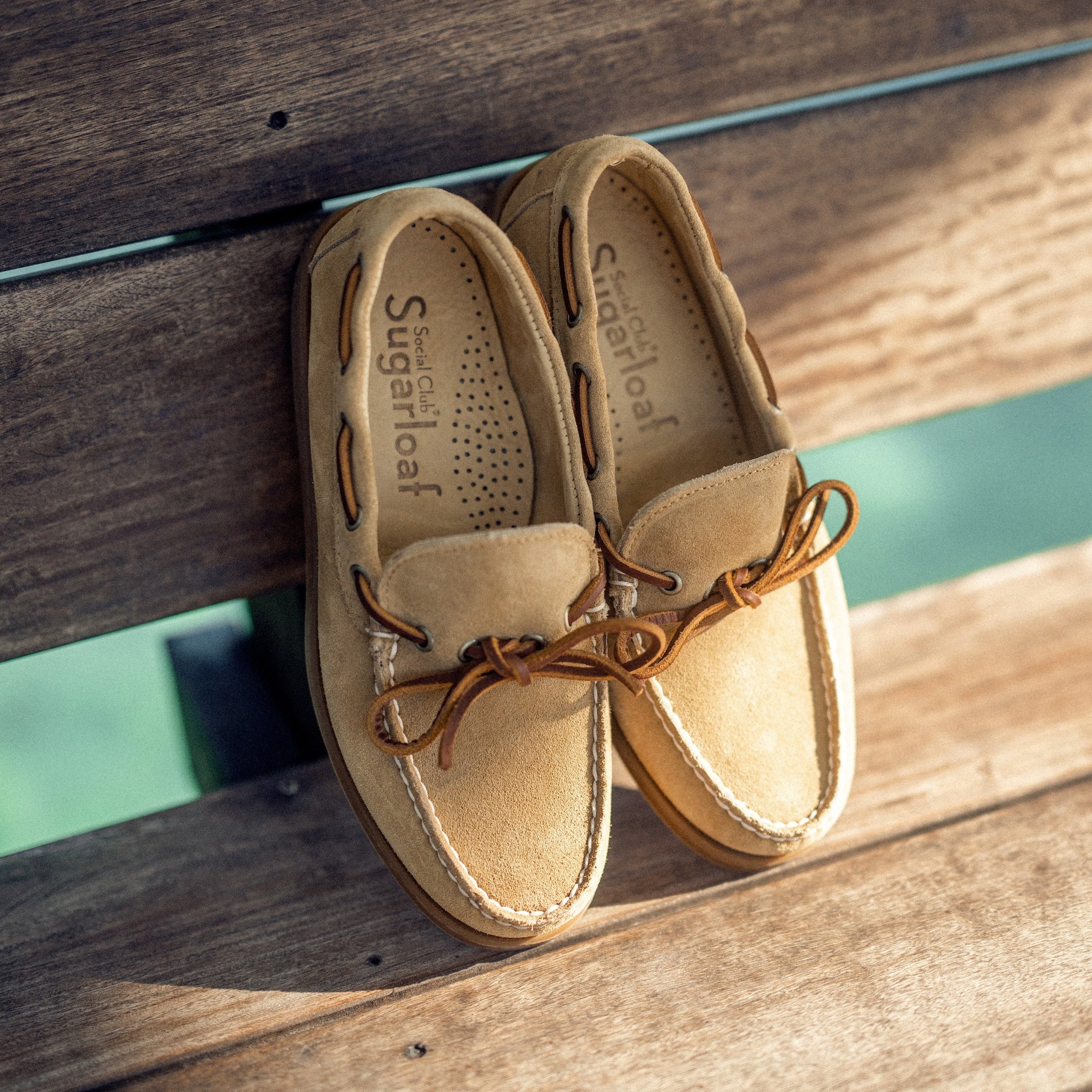 The Sugar-Loafer Suede Boat Shoe