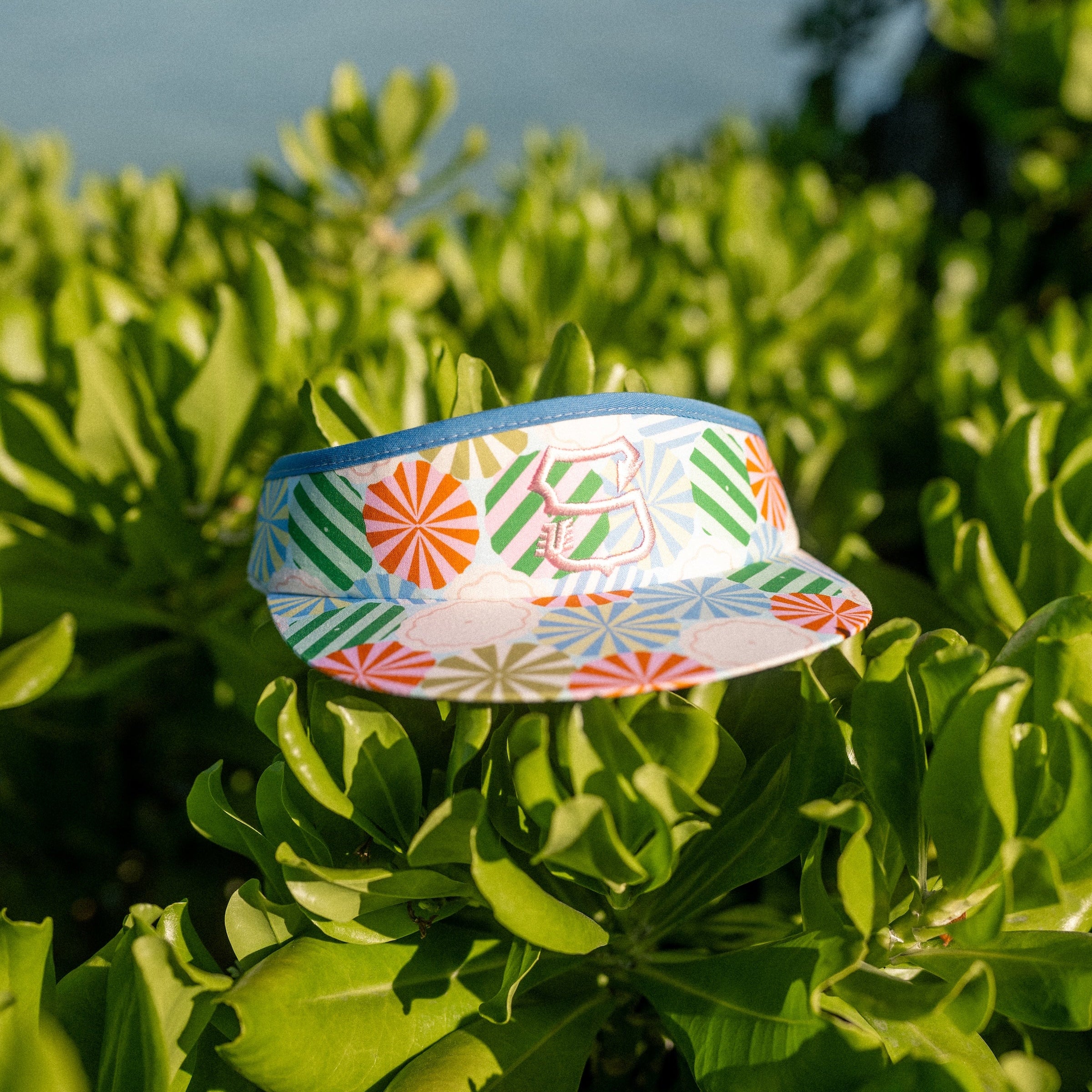 Spring Umbrella High Crown Visor