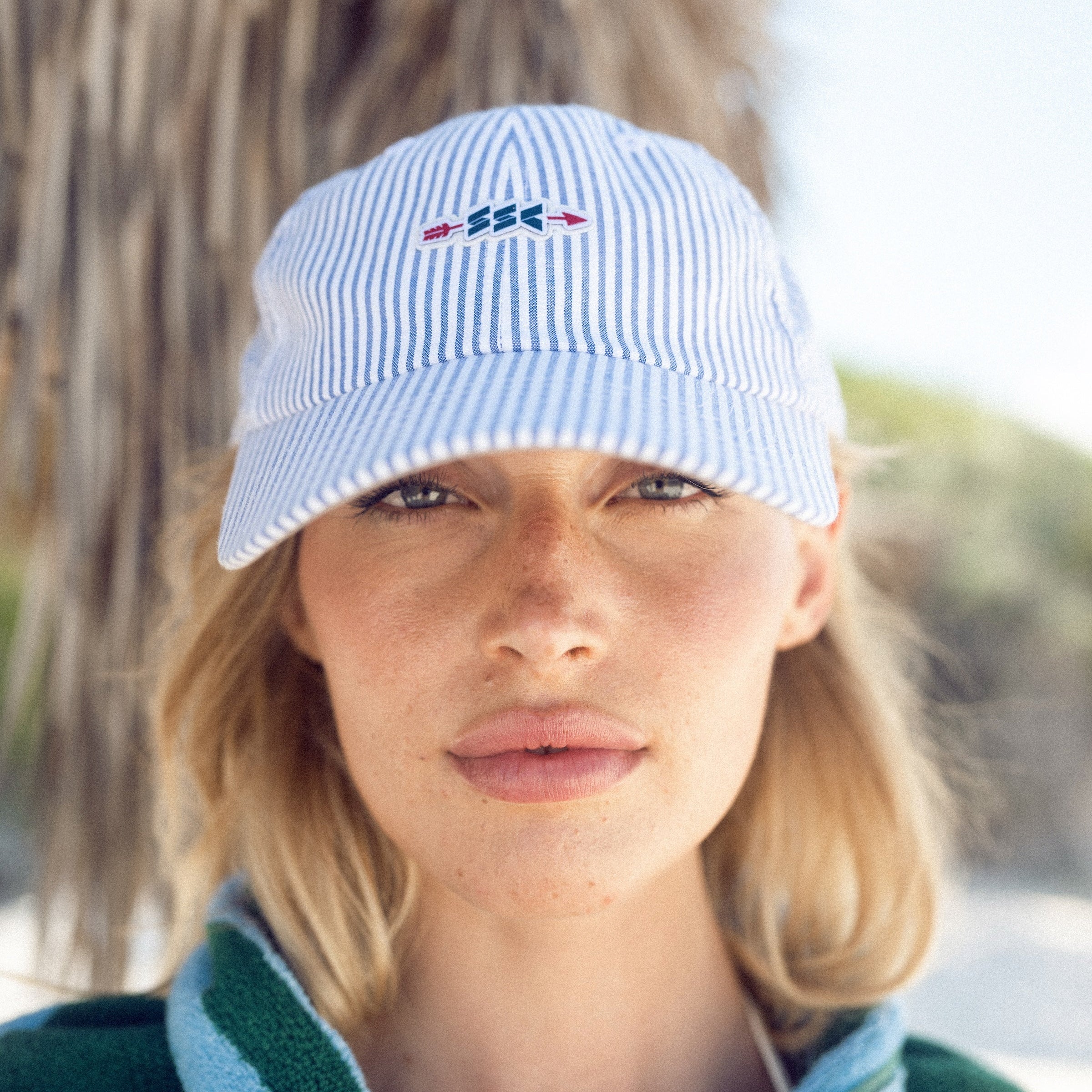 Women's Seersucker Hat