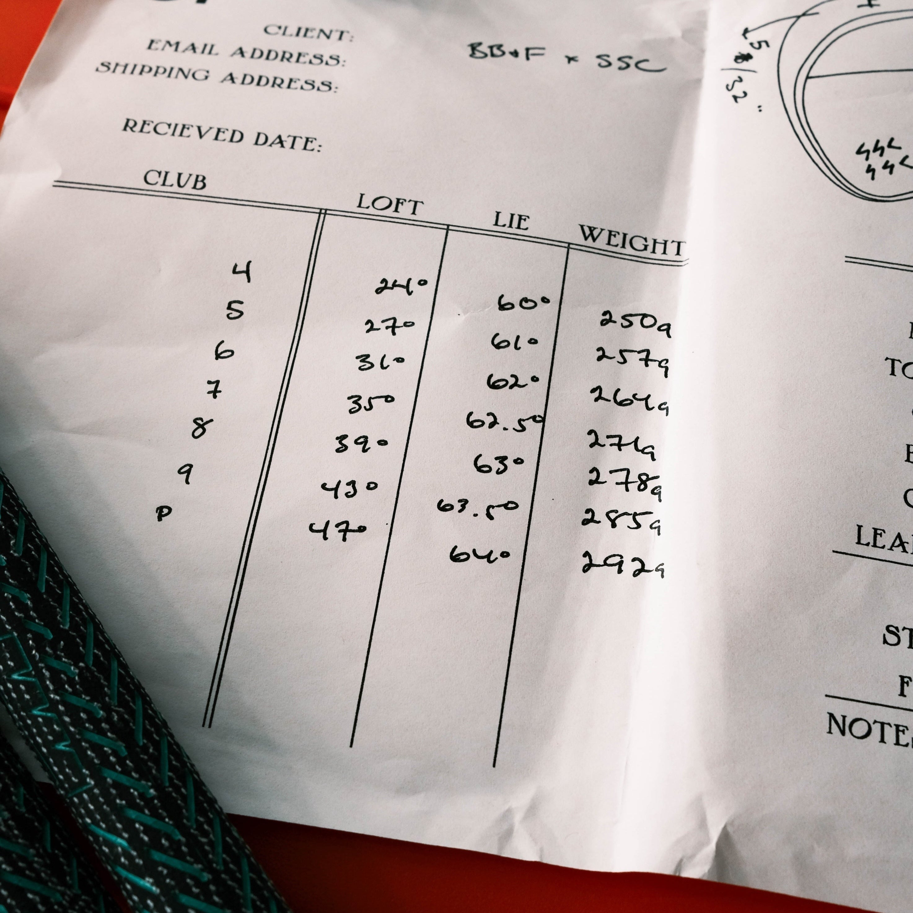 SSC + BB&F "Don White" Irons (4-P) - Set #B010