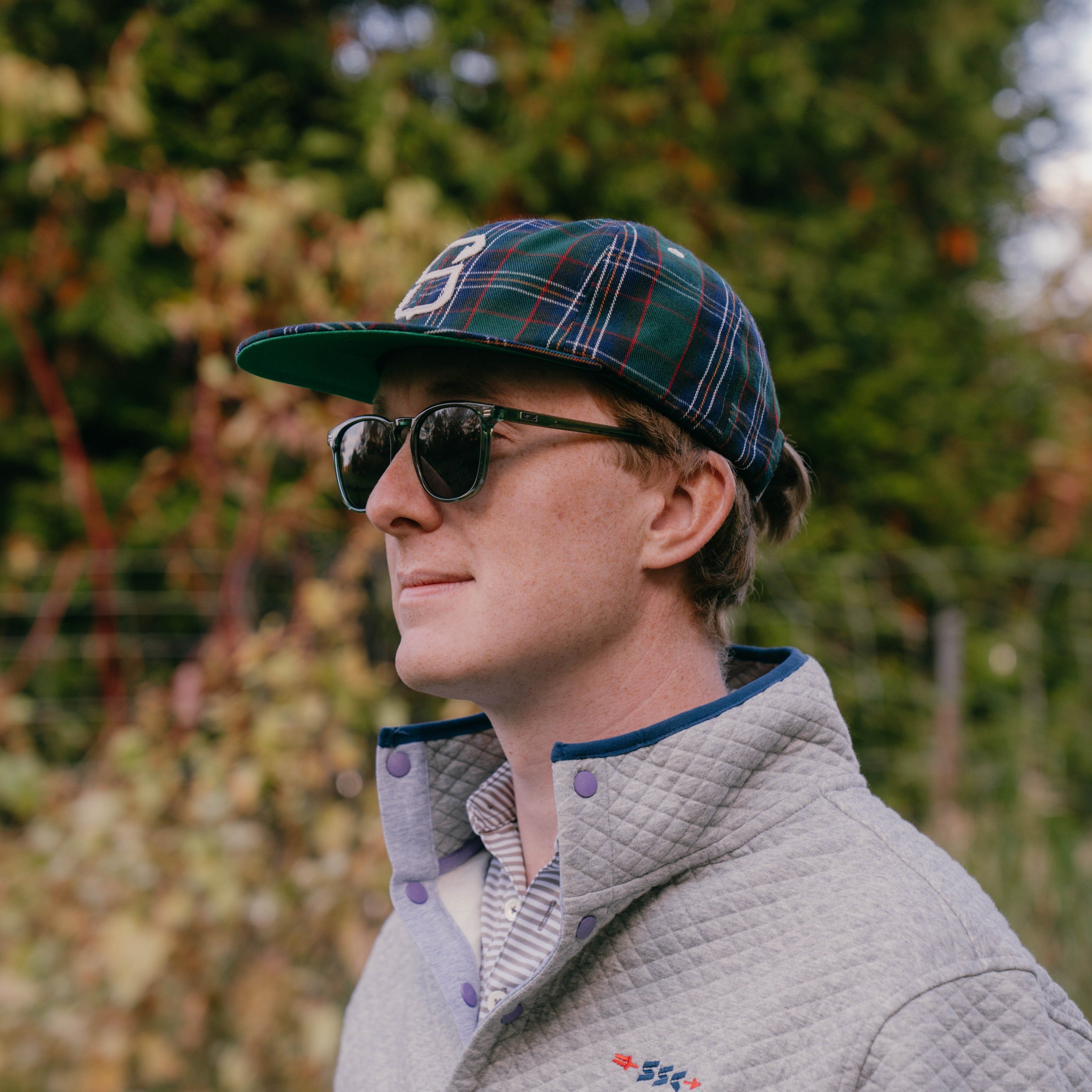 Big S Tartan Cap
