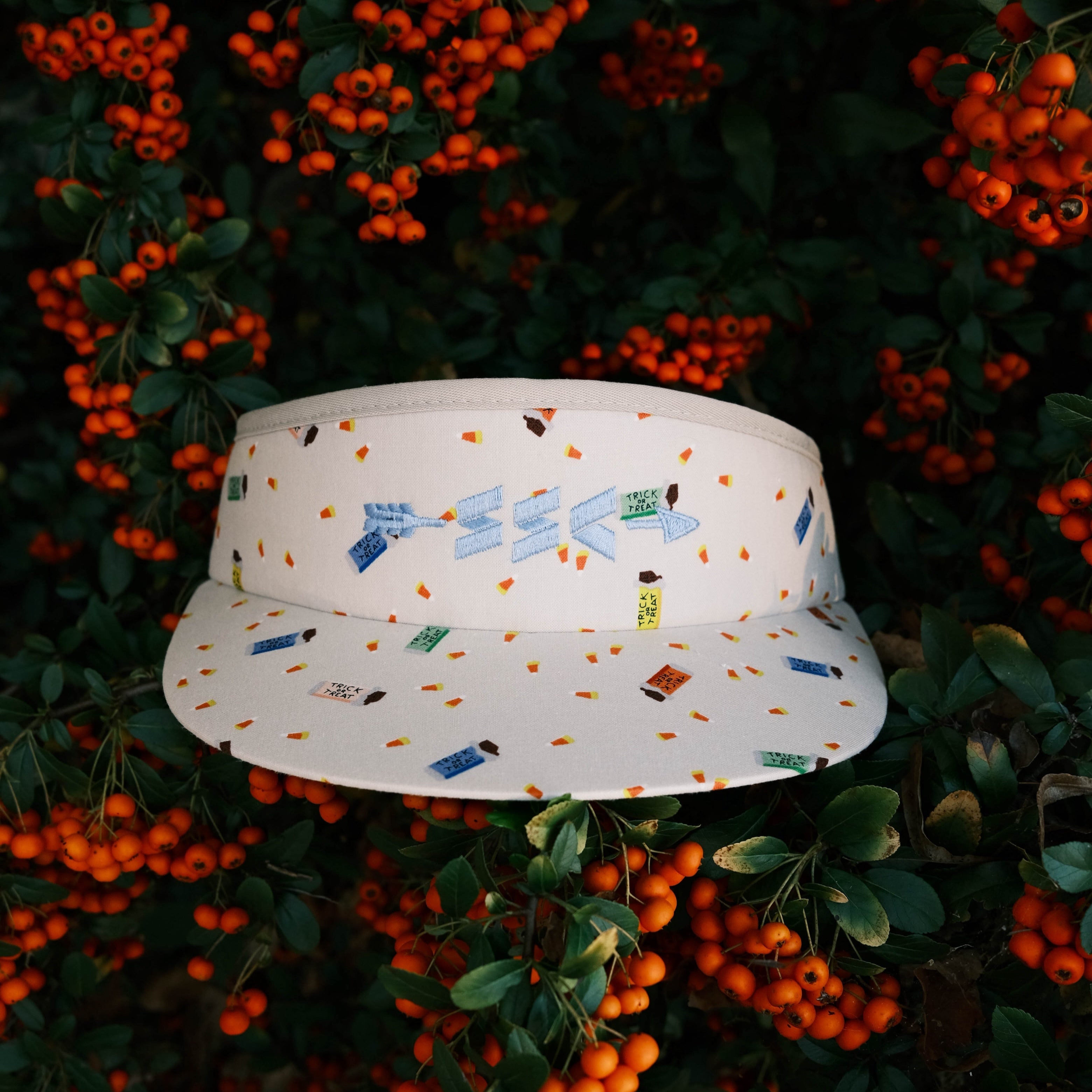 Trick or Treat High Crown Visor