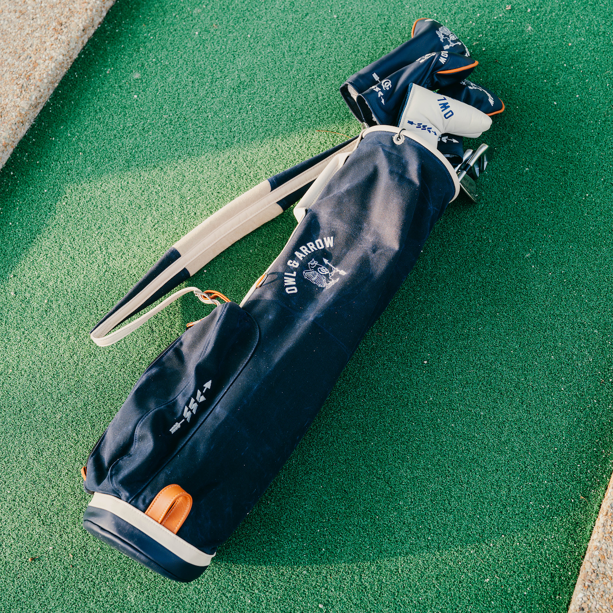 Quiet Golf x SSC MacKenzie Golf Bag 2nd Edition