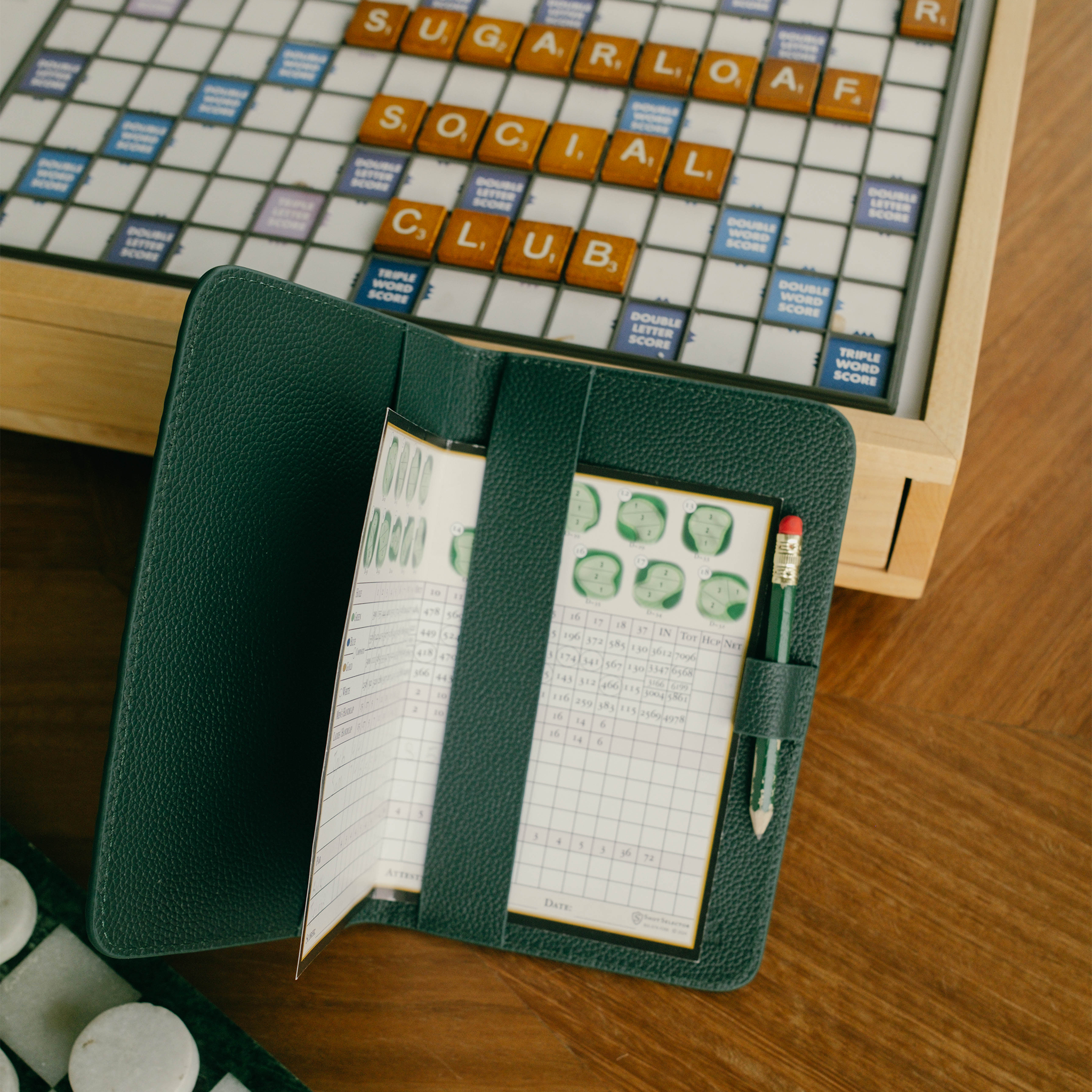 Leather Scorecard Holder
