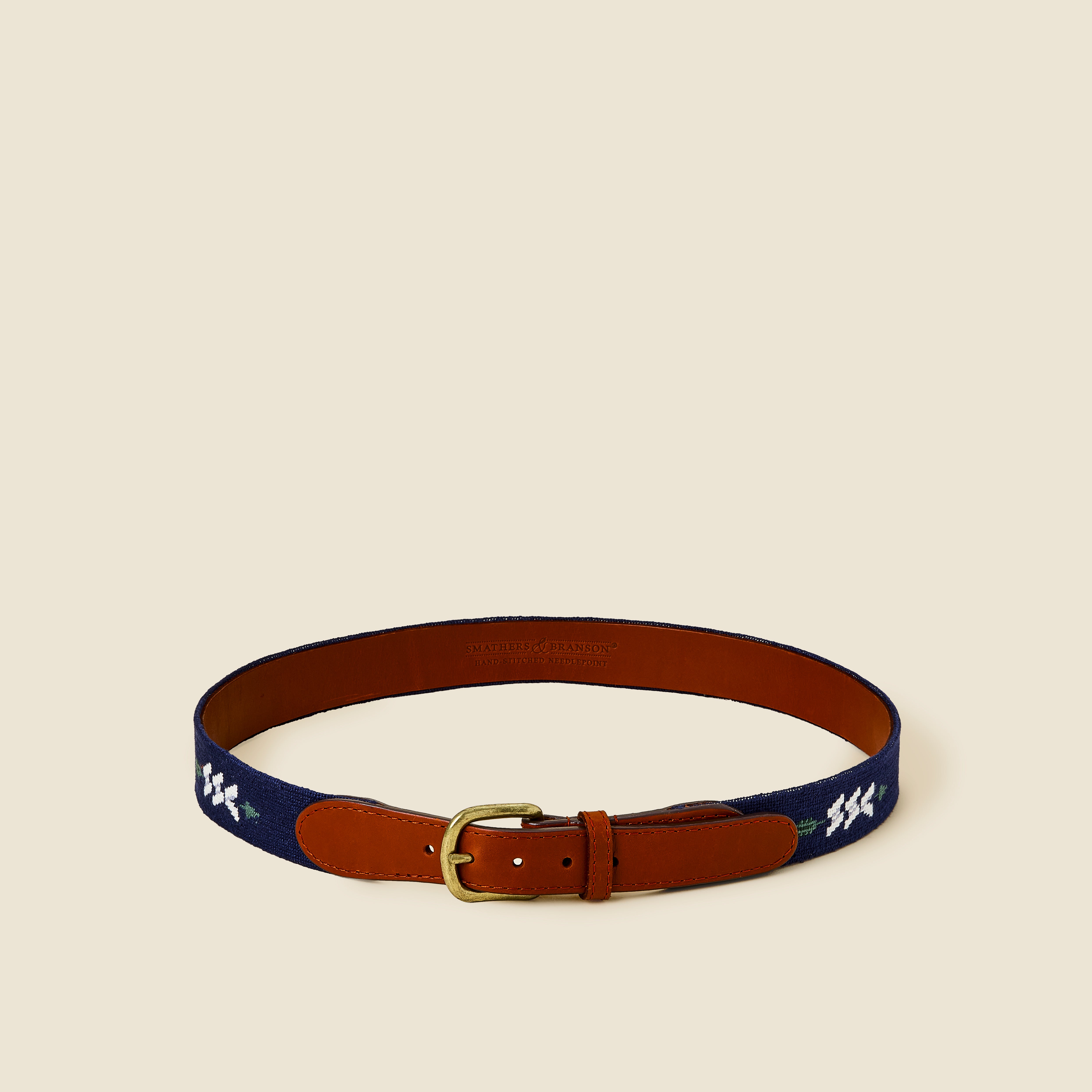 【Schott × Anderson Bell】 MA-1 type 刺繍入り Annual Lottery Applicant Needlepoint Belt