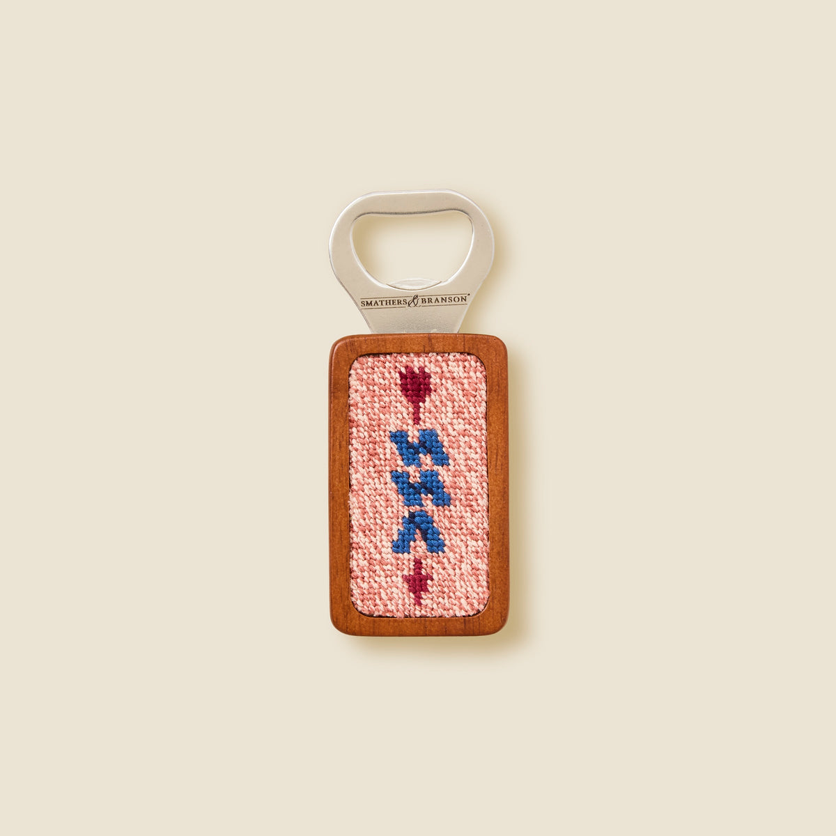 "Nantucket Red" Needlepoint Bottle Opener