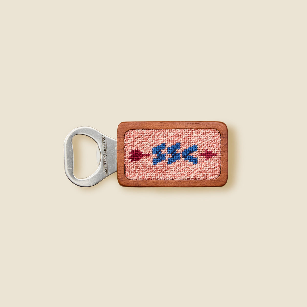 "Nantucket Red" Needlepoint Bottle Opener