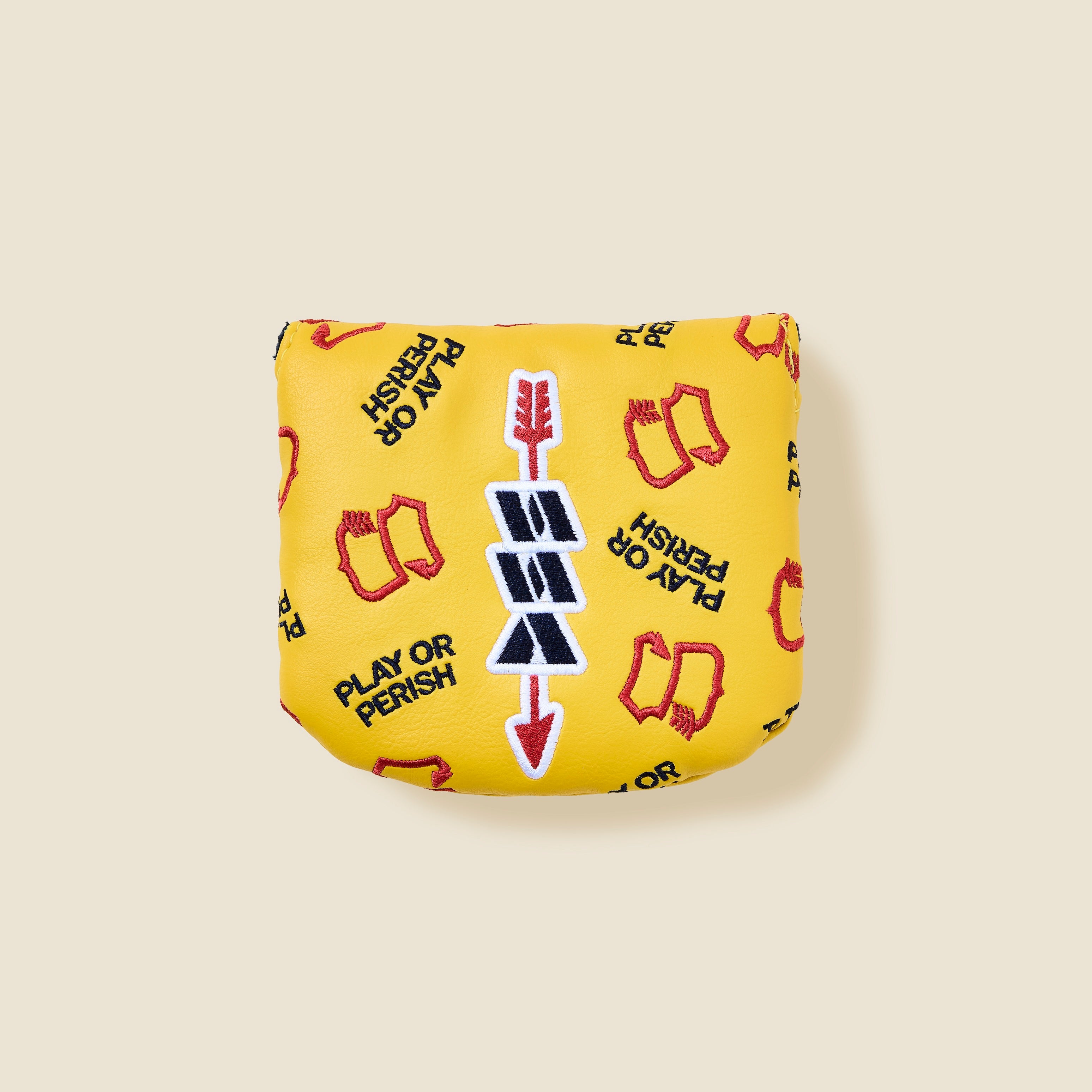 送料無料 FCRB 22SS PUTTER HEAD COVER KHAKI Classic SSC Center-Shafted Putter Cover | Made in USA