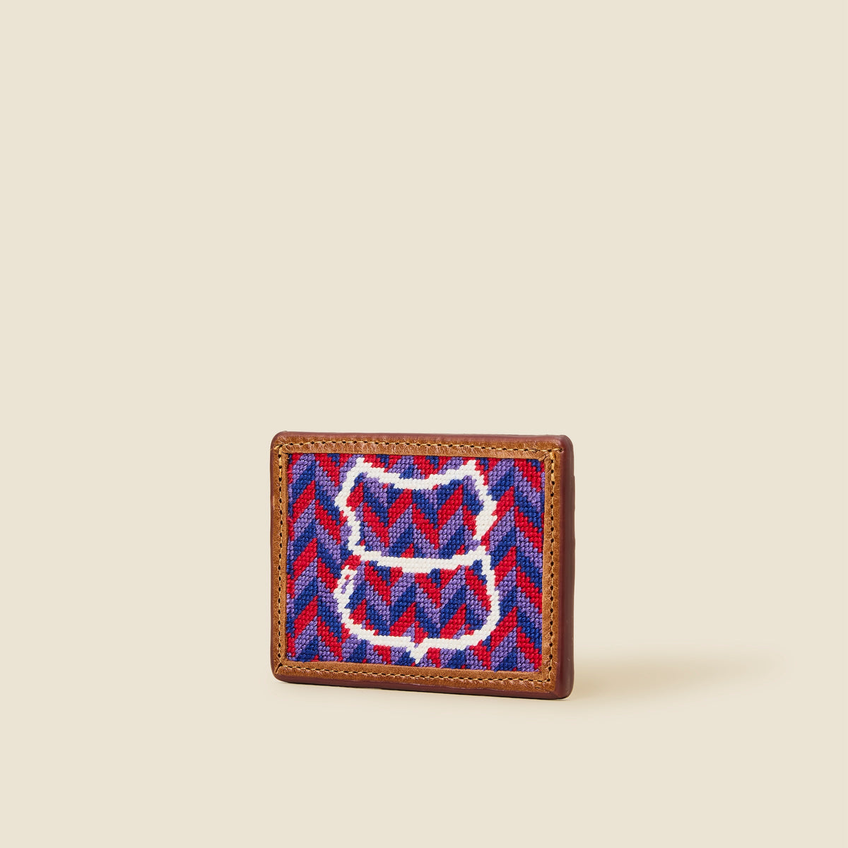 Big S Chevron Card Wallet
