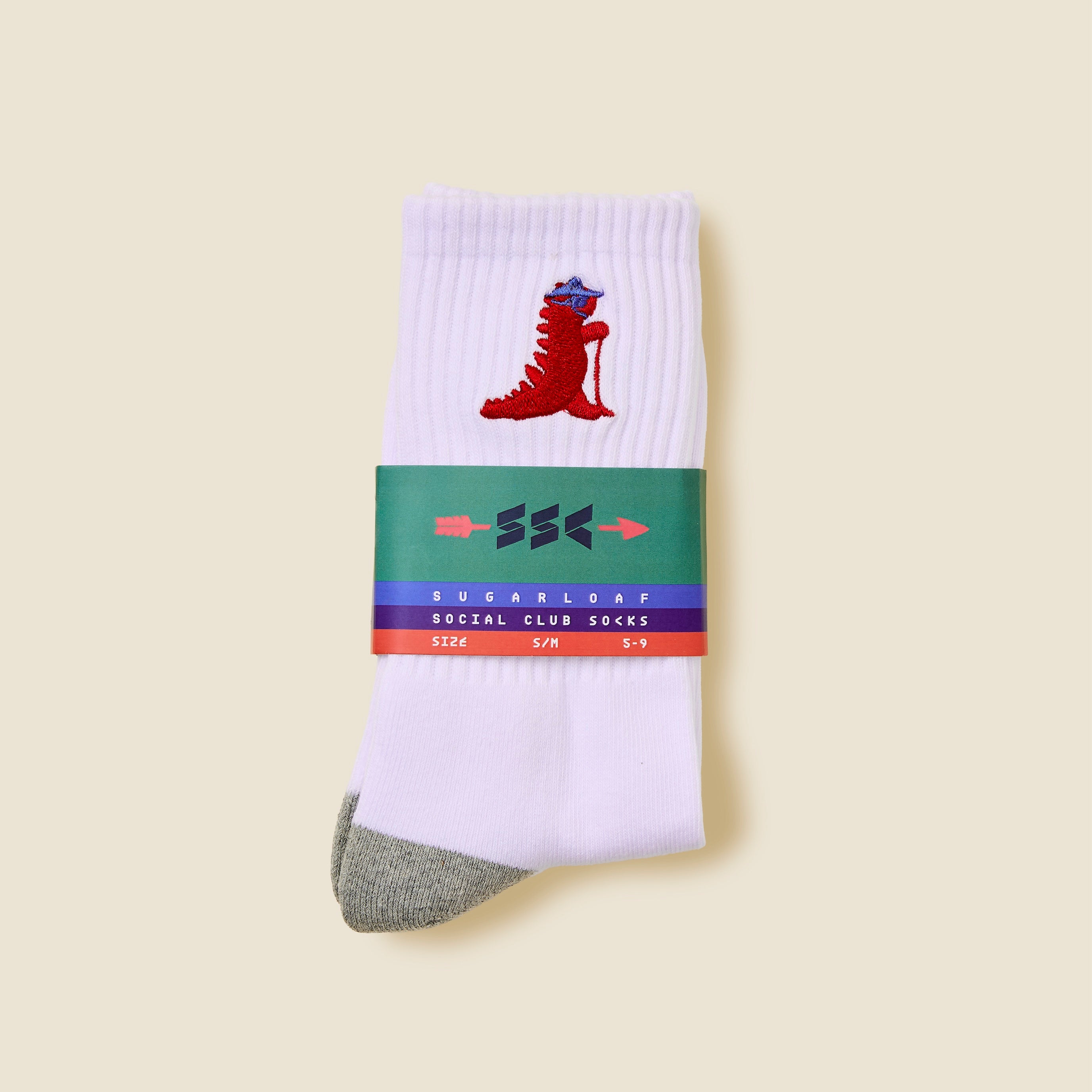 Tourasaurus Crew Socks