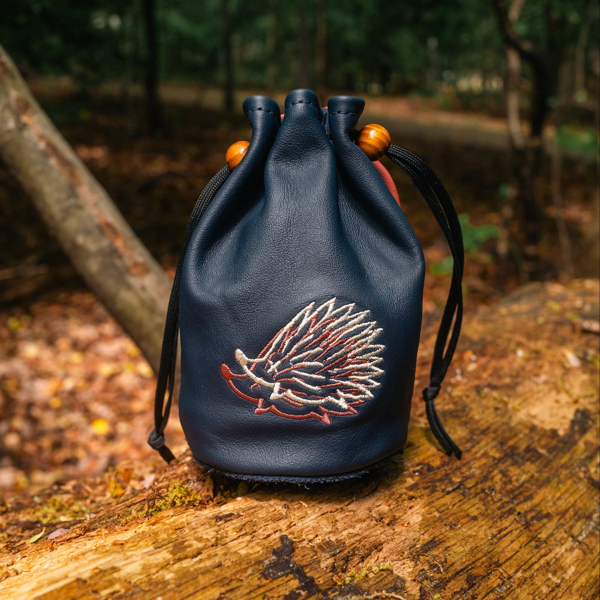SSC x Clubhaus Valuables Pouch | Leather Golf Ball Bag
