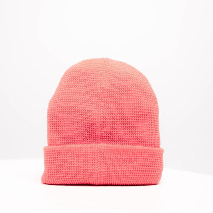 Arrow Waffle Knit Acrylic Beanie